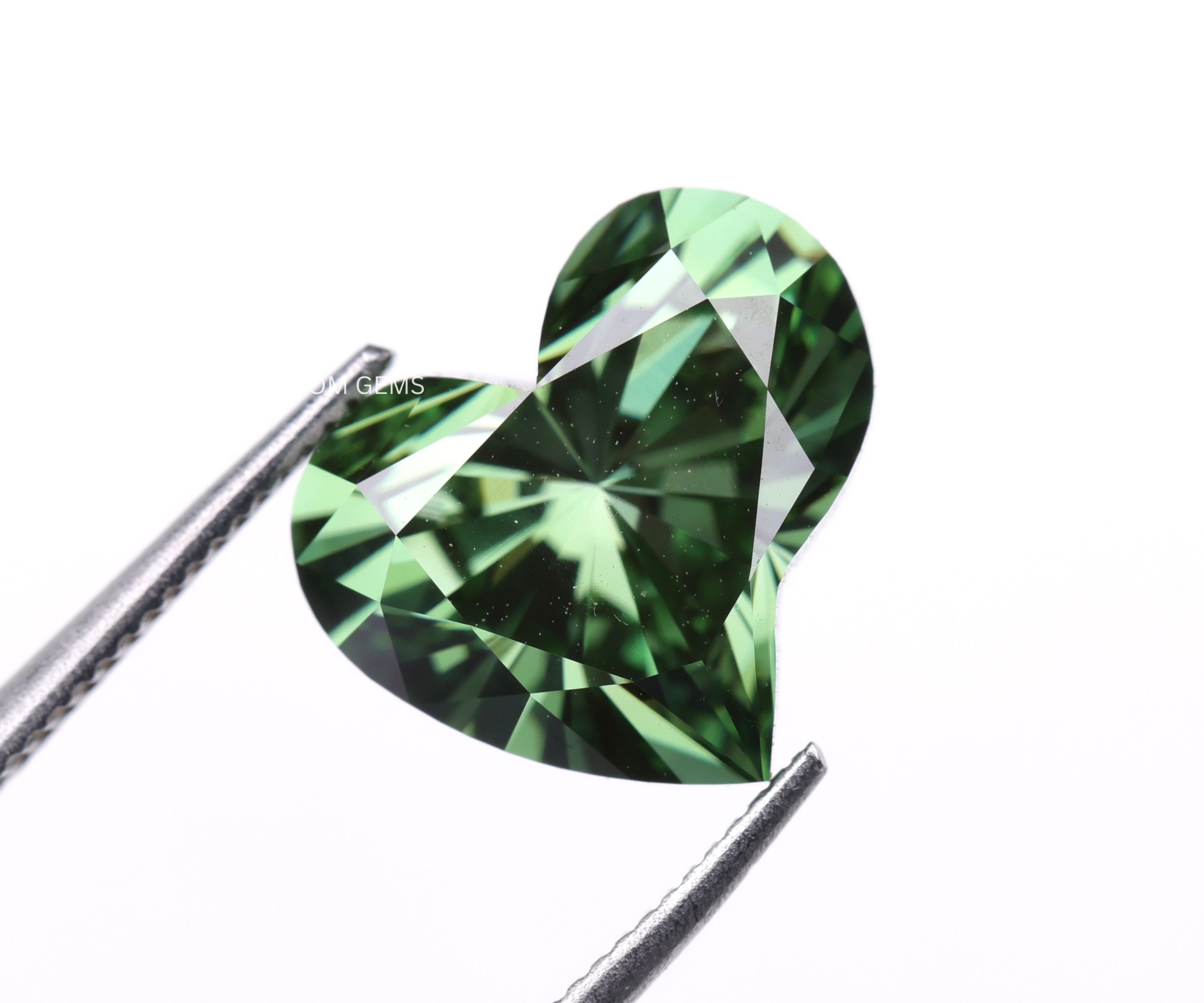 2.83 CT Green Heart Lab Grown Diamond