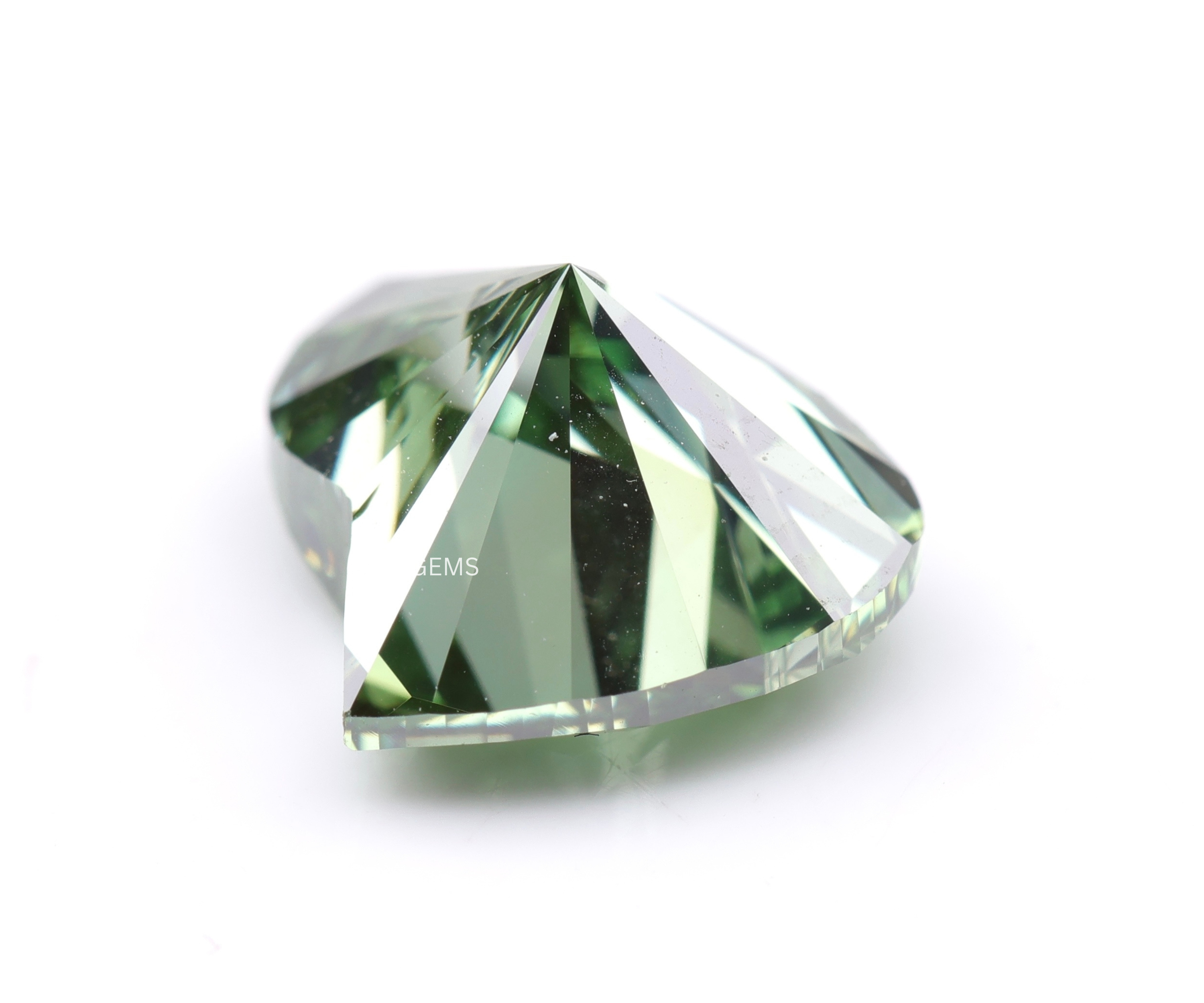 2.83 CT Green Heart Lab Grown Diamond