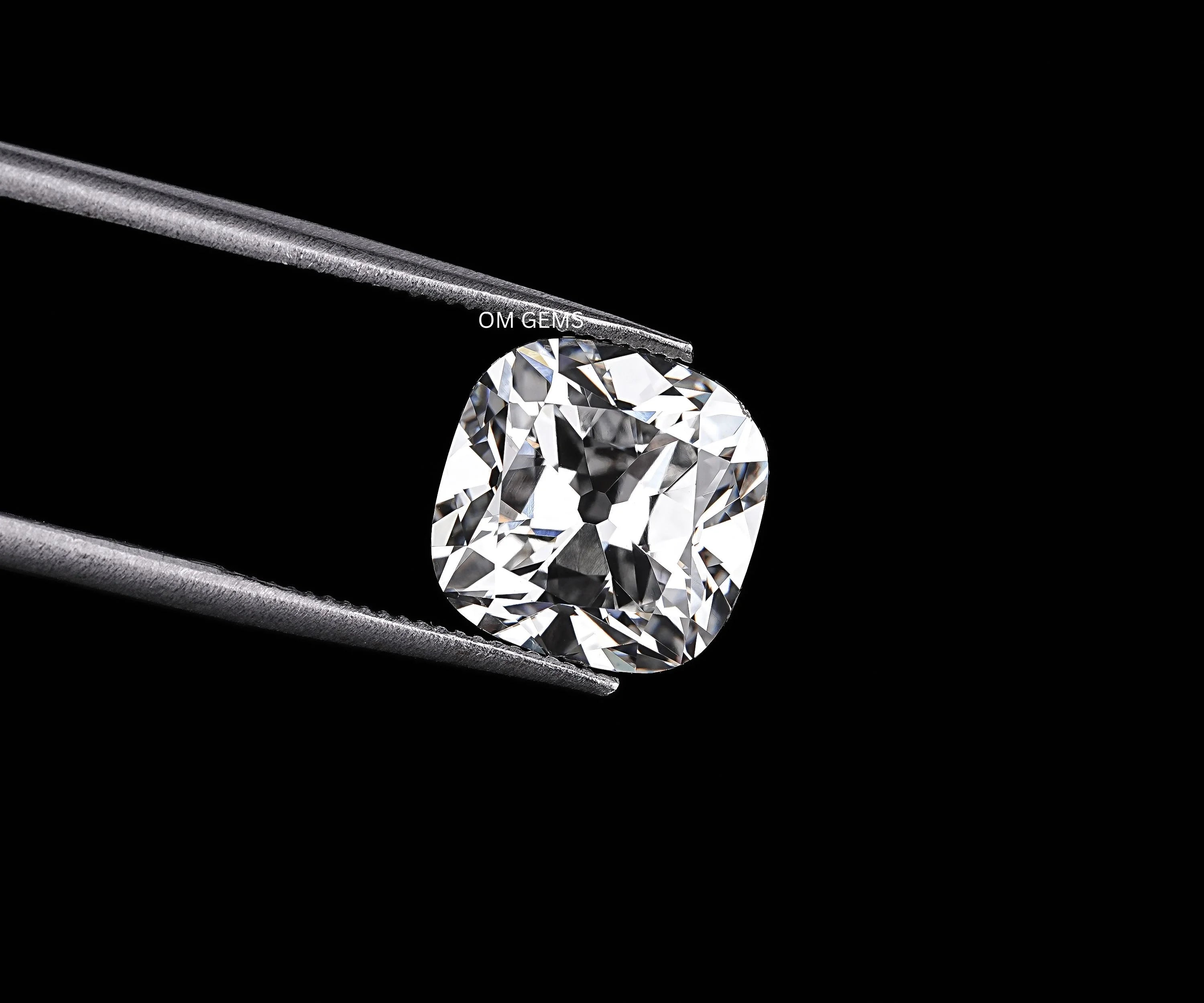 2.92 CT Old Mine Cushion Cut Lab Diamond
