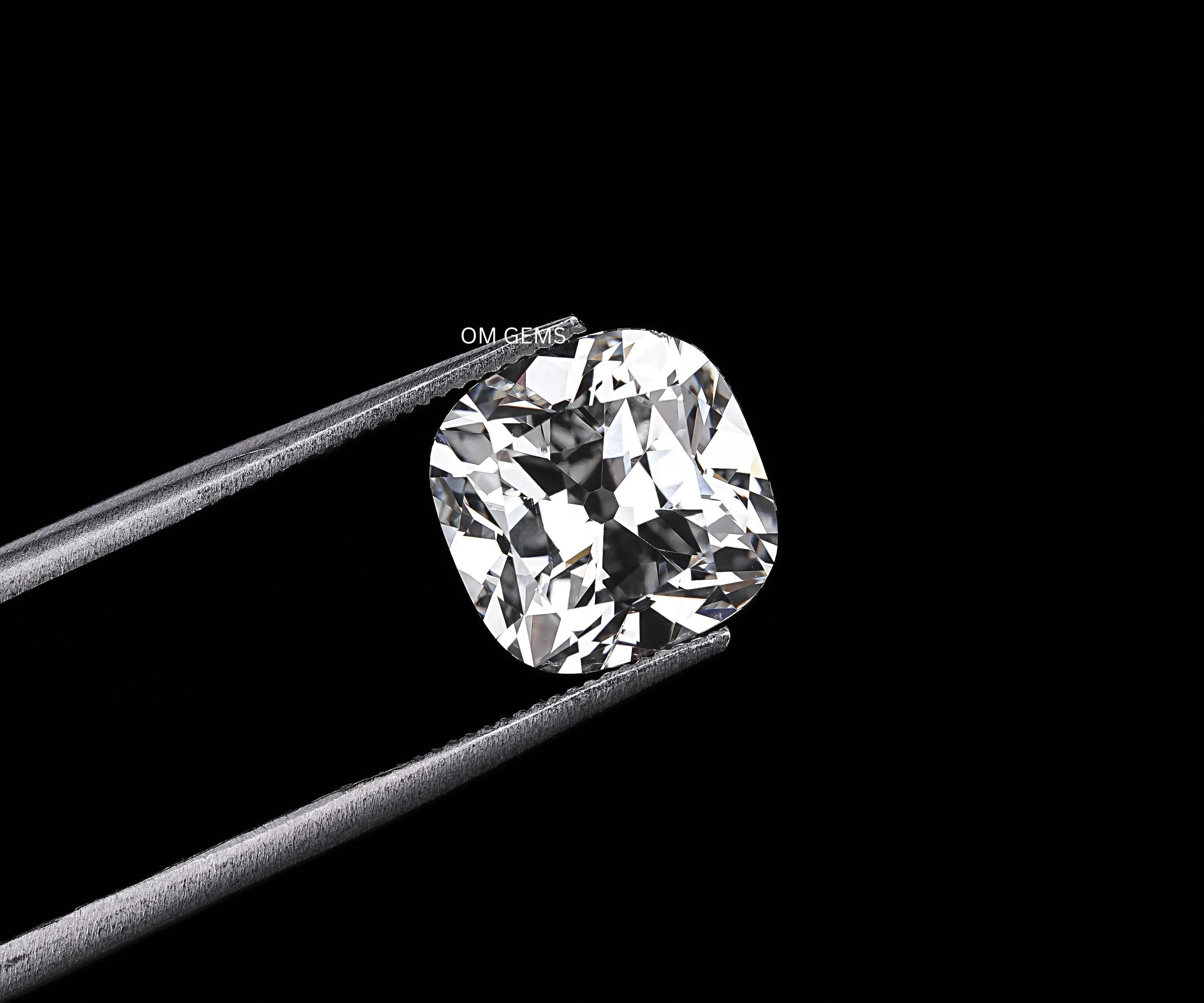 2.92 CT Old Mine Cushion Cut Lab Diamond