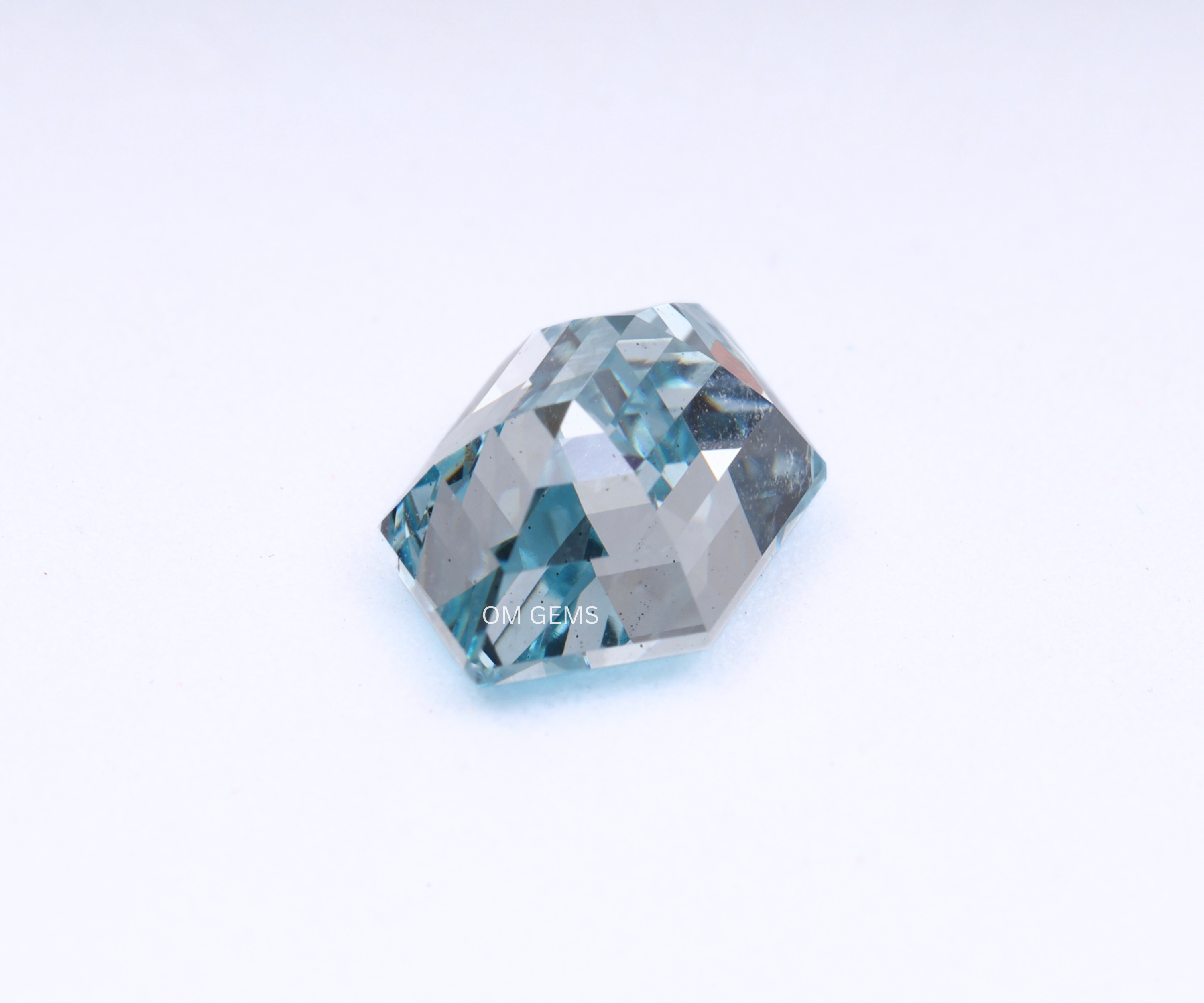 2 CT Blue Hexagon Lab Grown Diamond