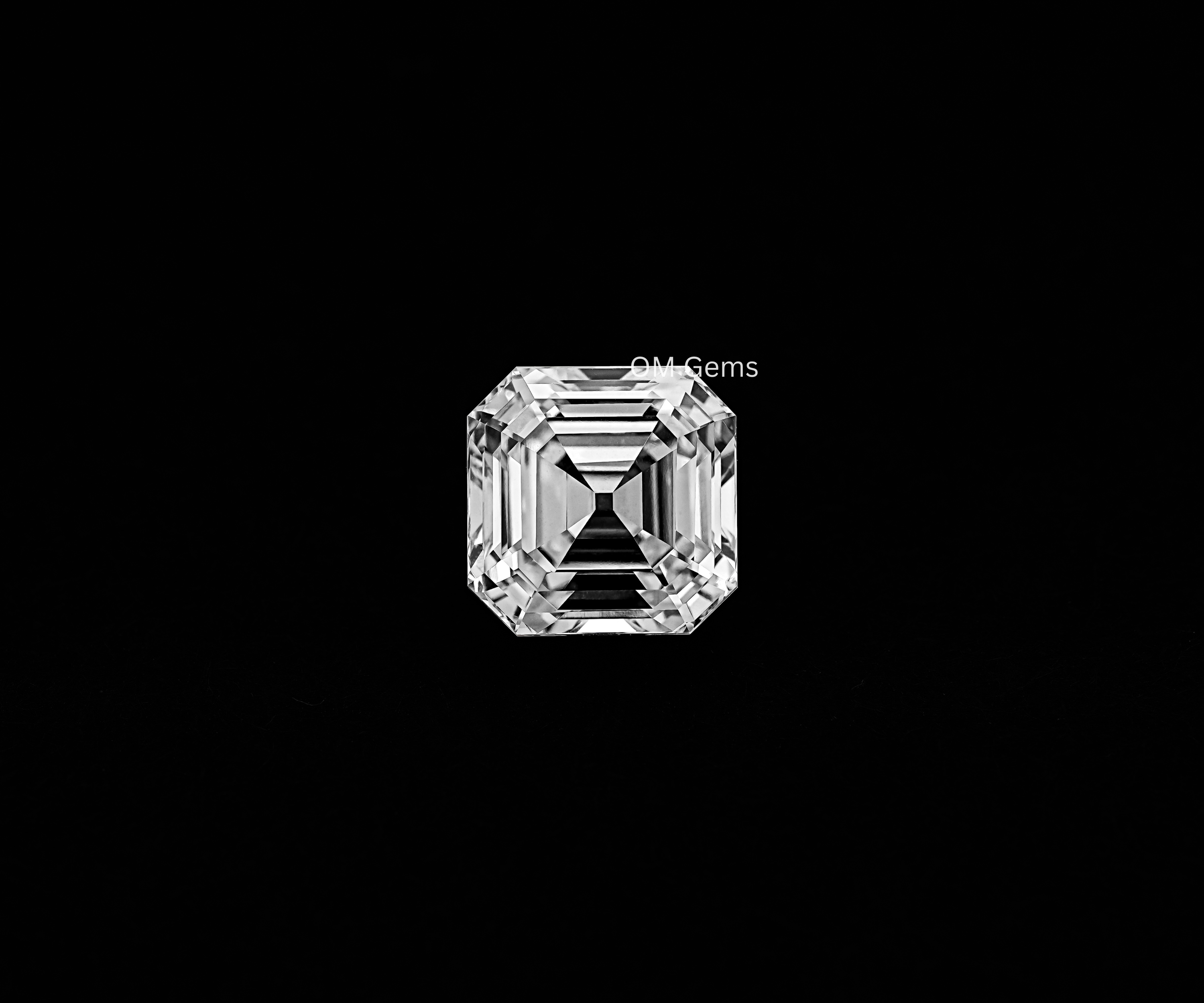 3.03 CT Asscher Cut Lab Grown Diamond