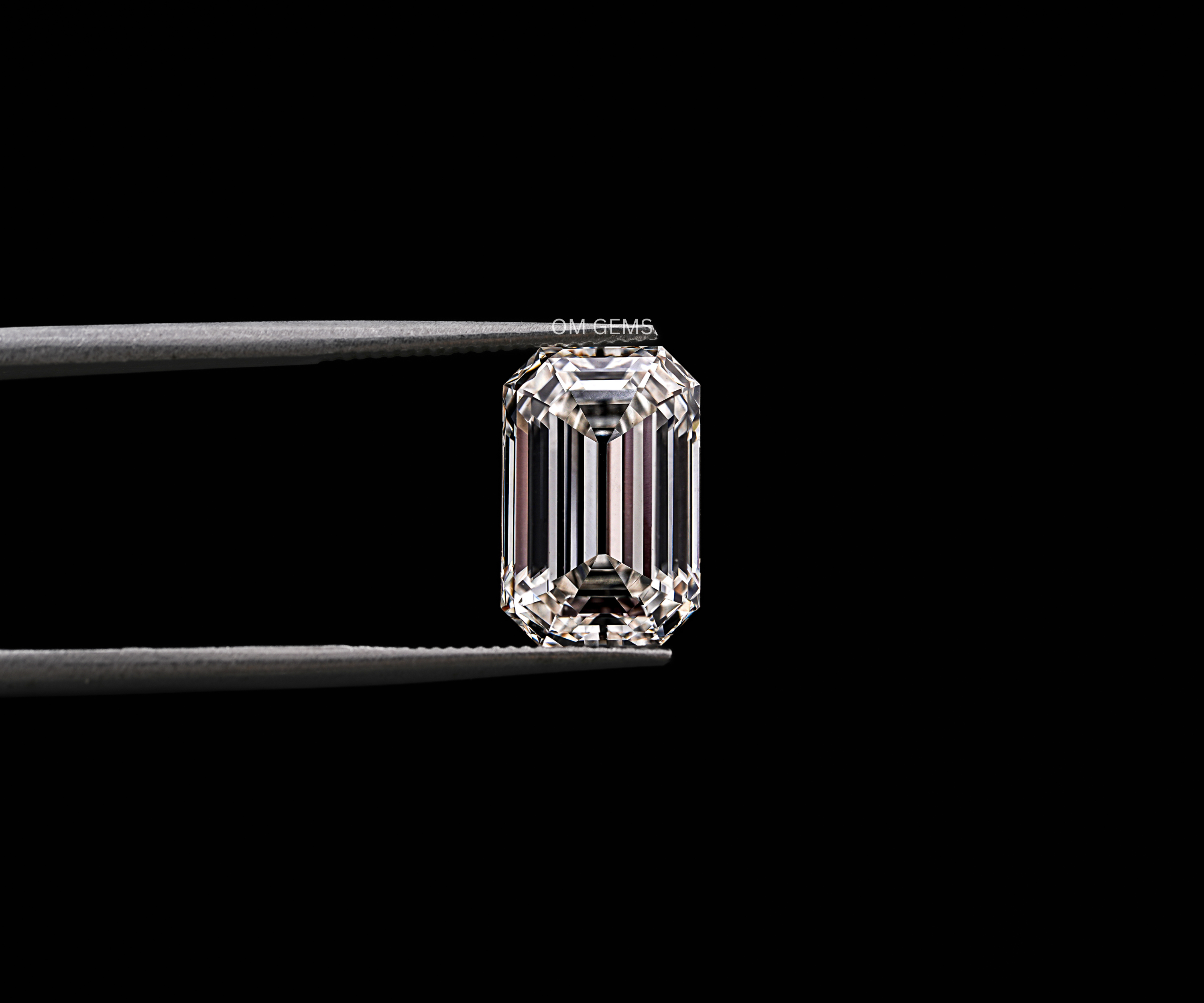 Lab Grown 3.08 CT Emerald Cut Diamond