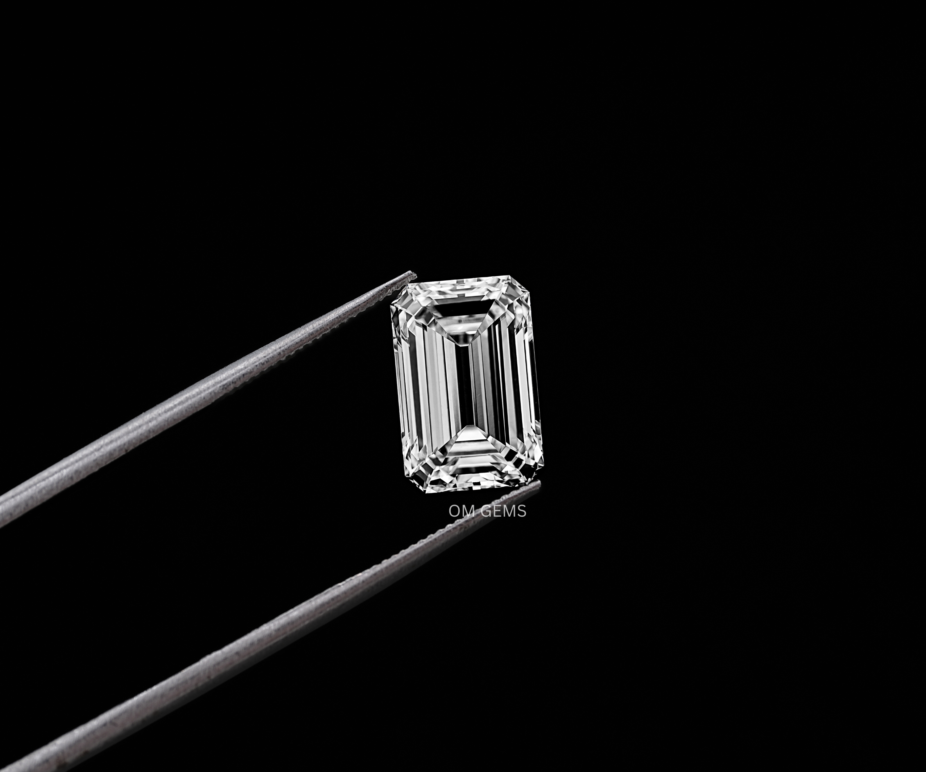 3.10 CT Lab Grown Emerald Cut Diamond