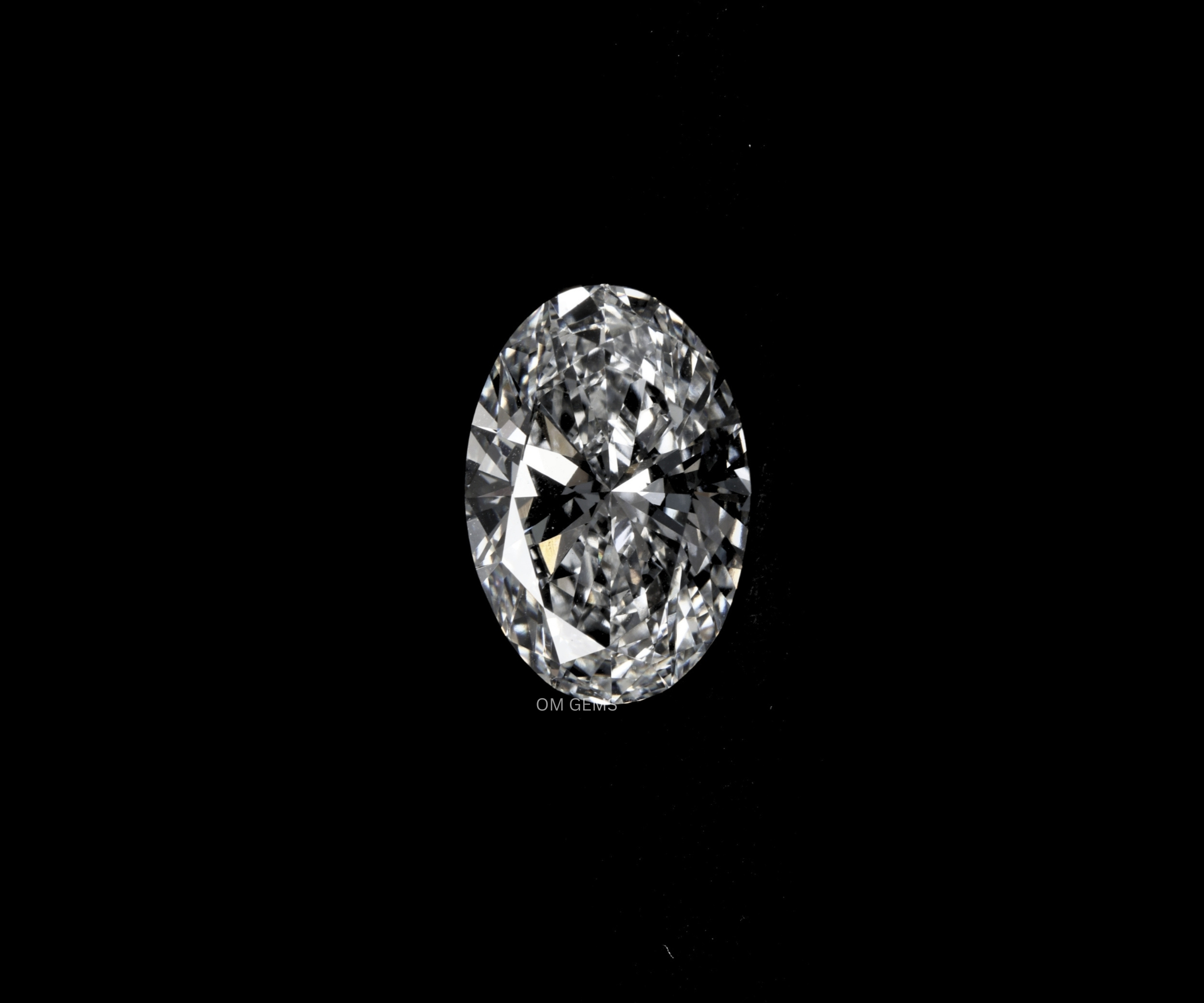 3.11 CT Oval Lab Grown Diamond 