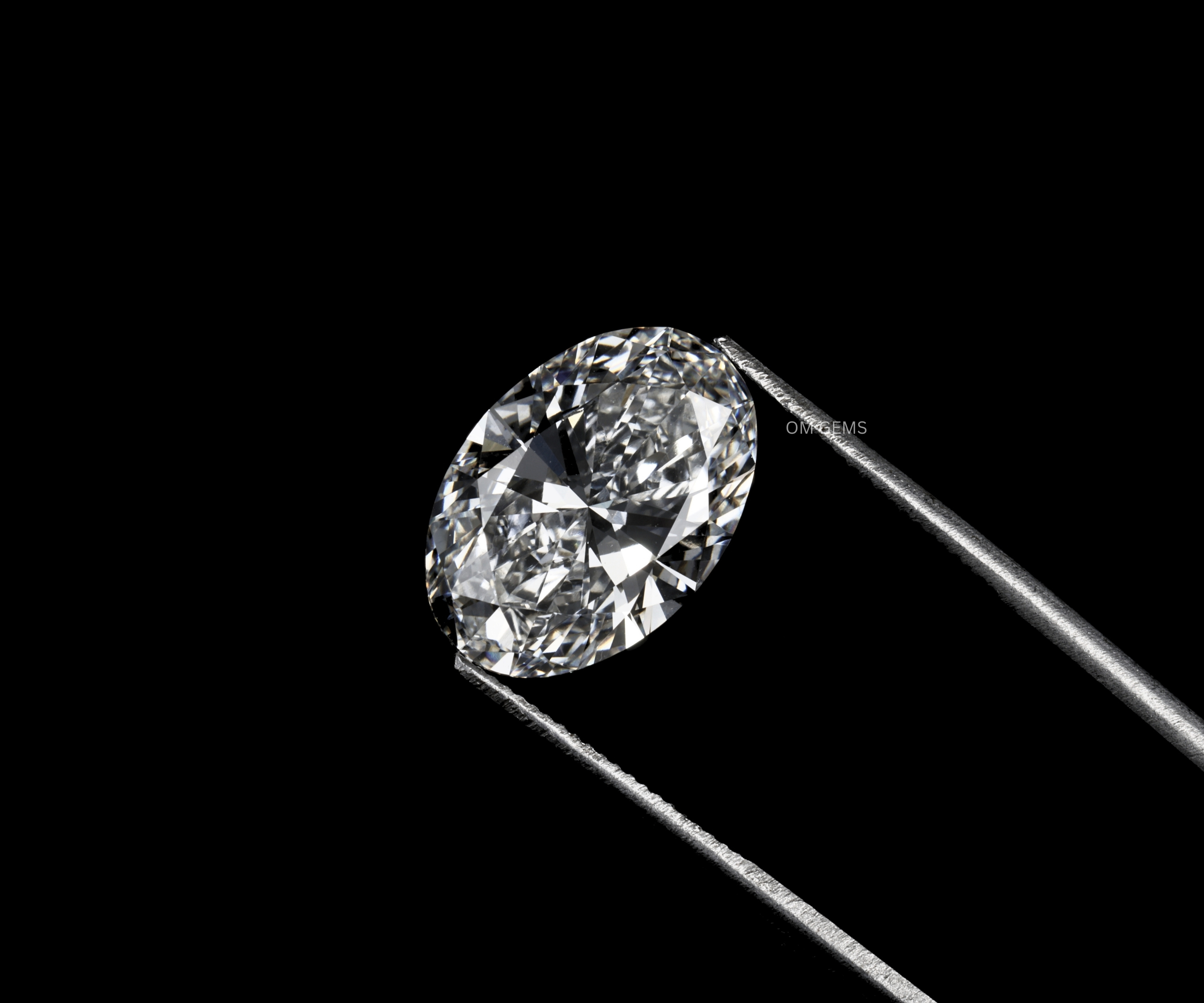 Oval Shape Lab Created Loose Diamond 