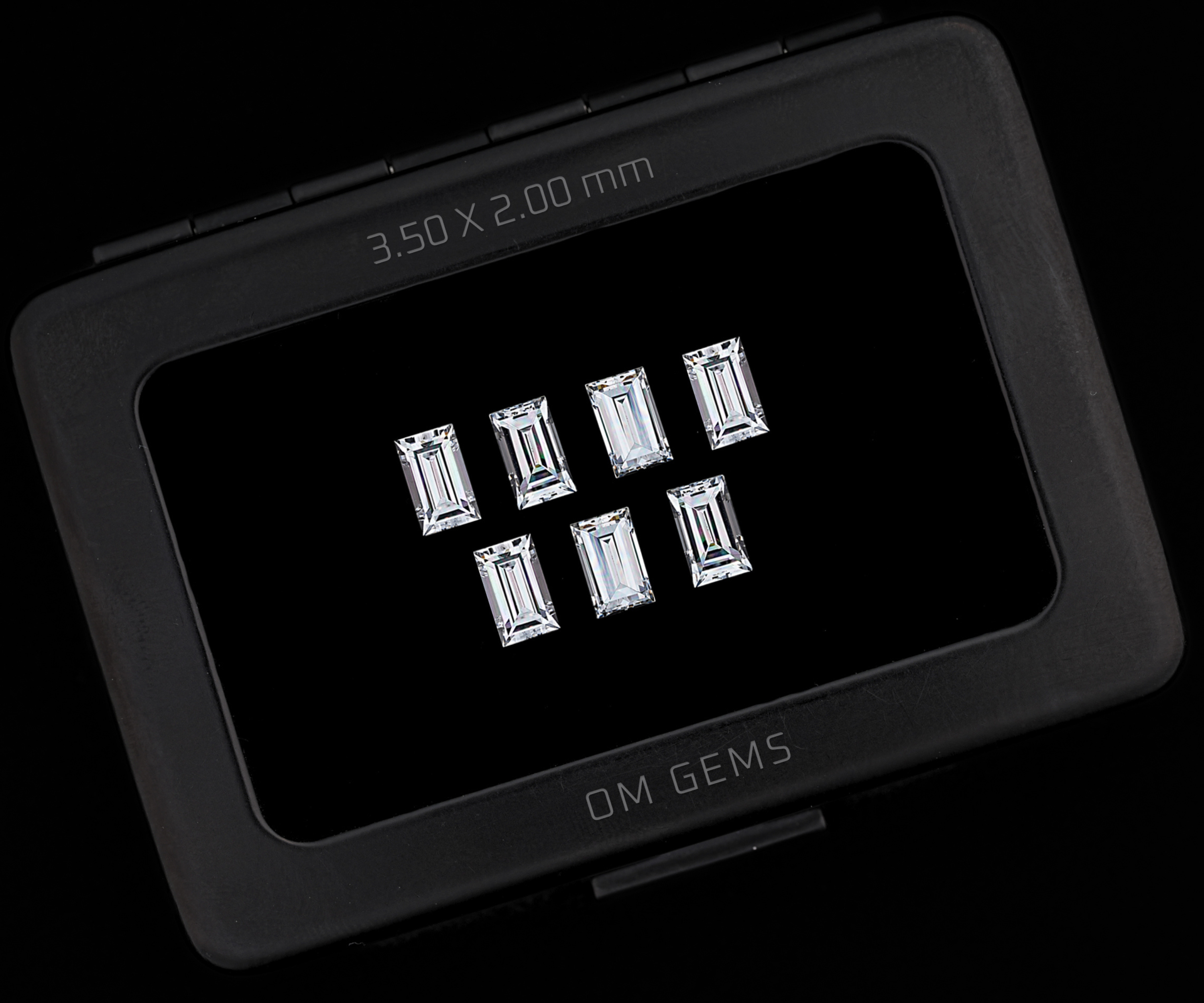 3.5 X 2.0 MM Baguette Cut Lab Grown Loose Diamonds