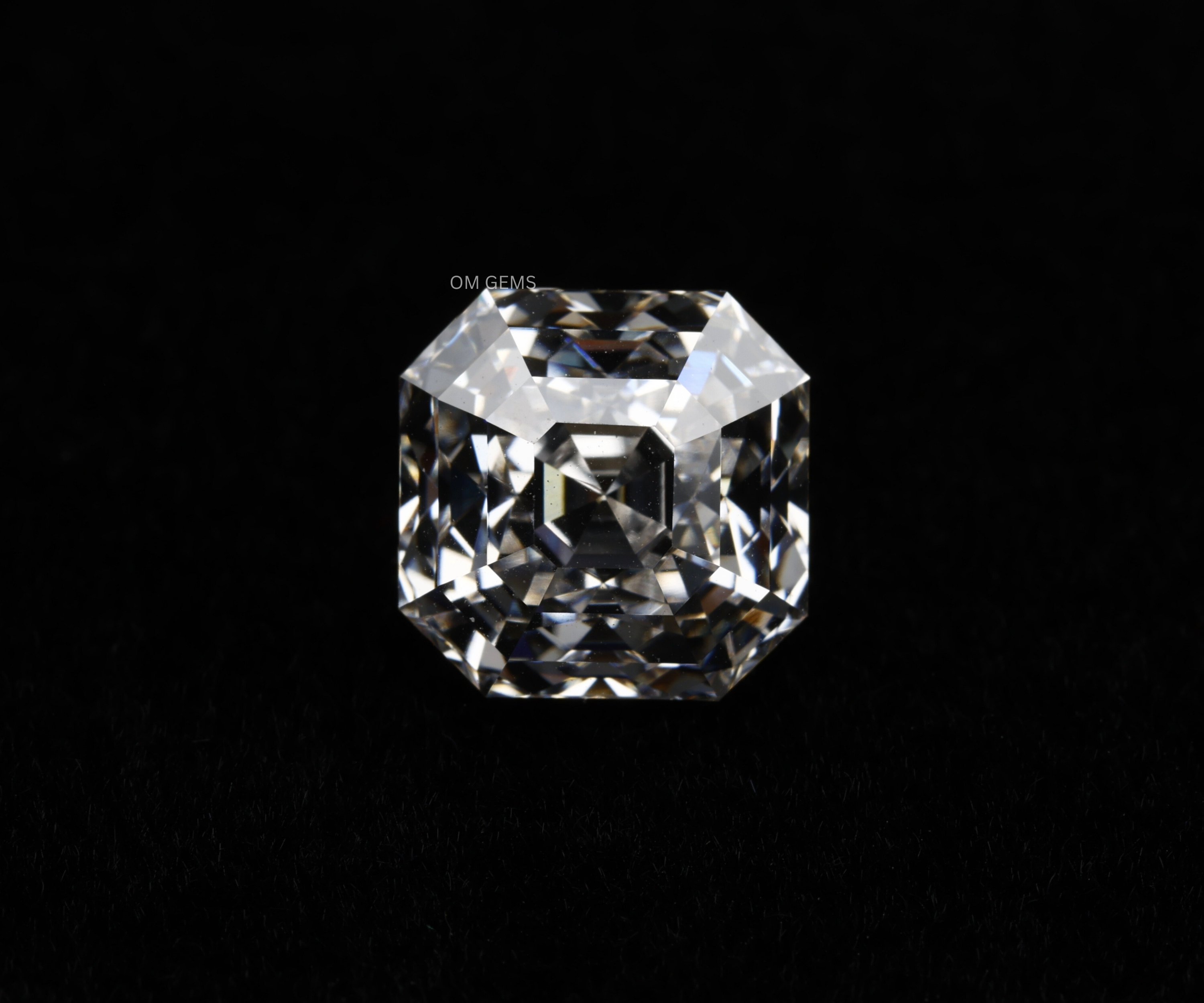 3.60 CT Asscher Cut Lab Grown Diamond