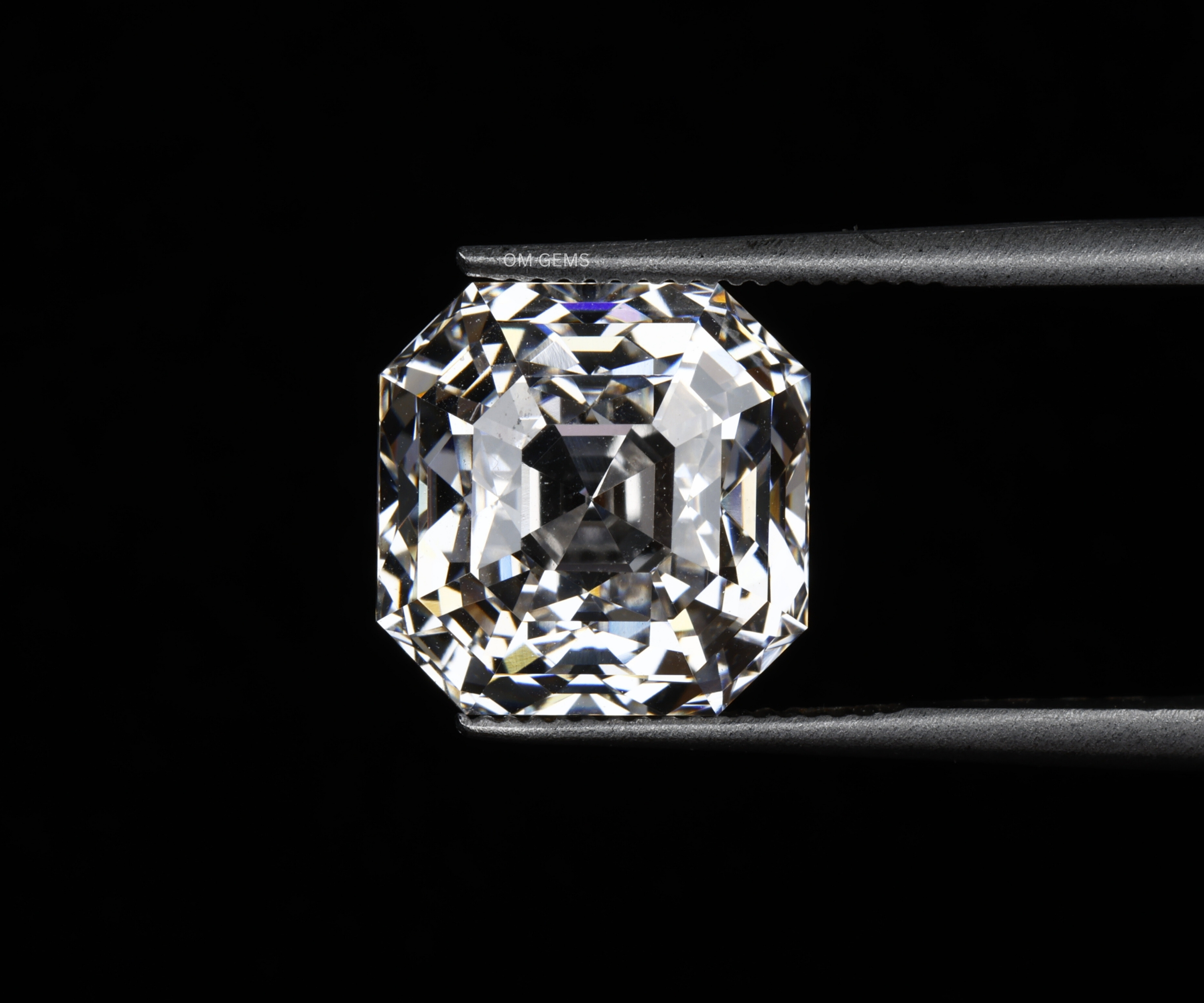 3.60 CT Lab Grown Asscher Cut Diamond 
