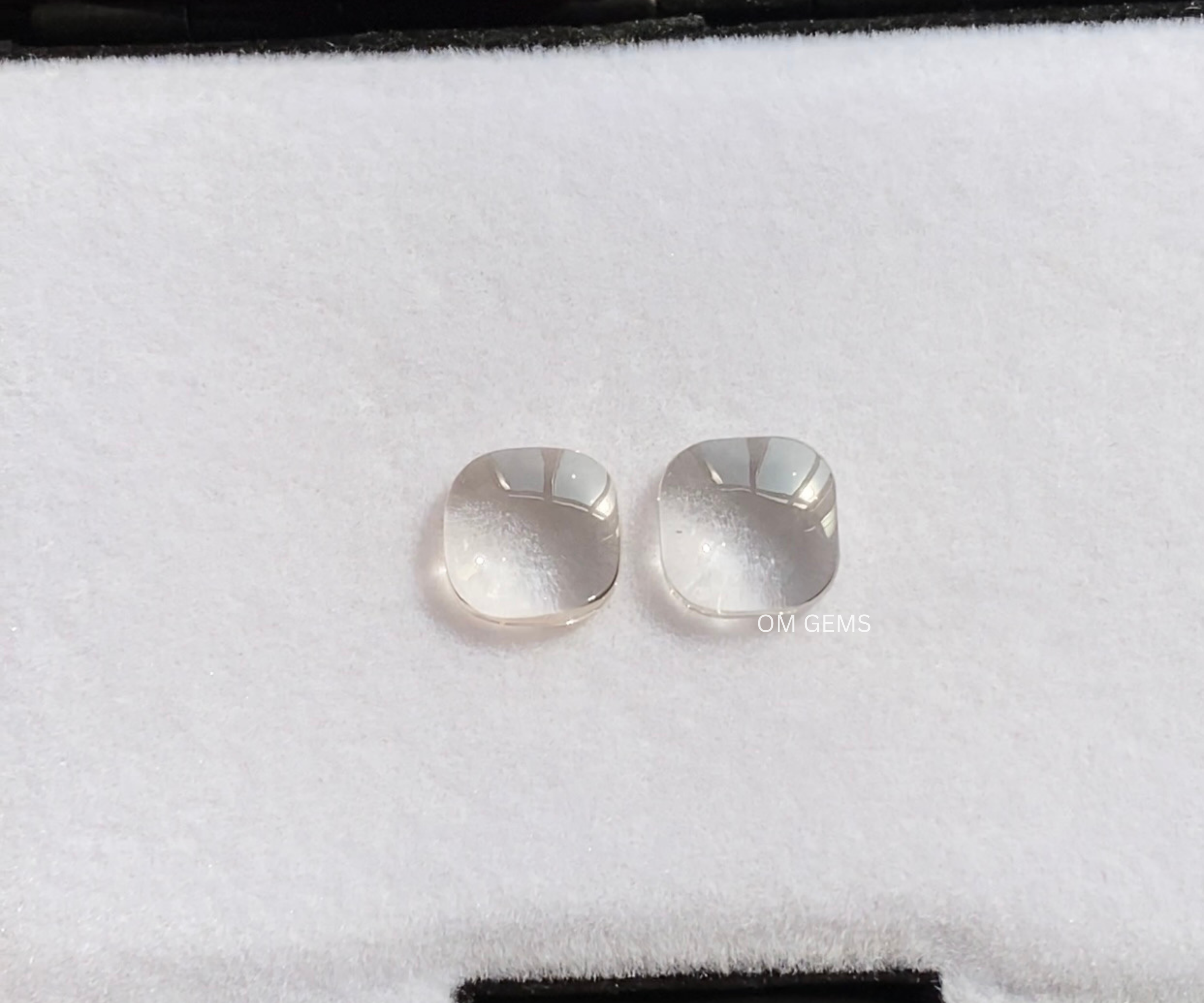 3.65 CT Cushion Lab Grown Diamond Matching Pair