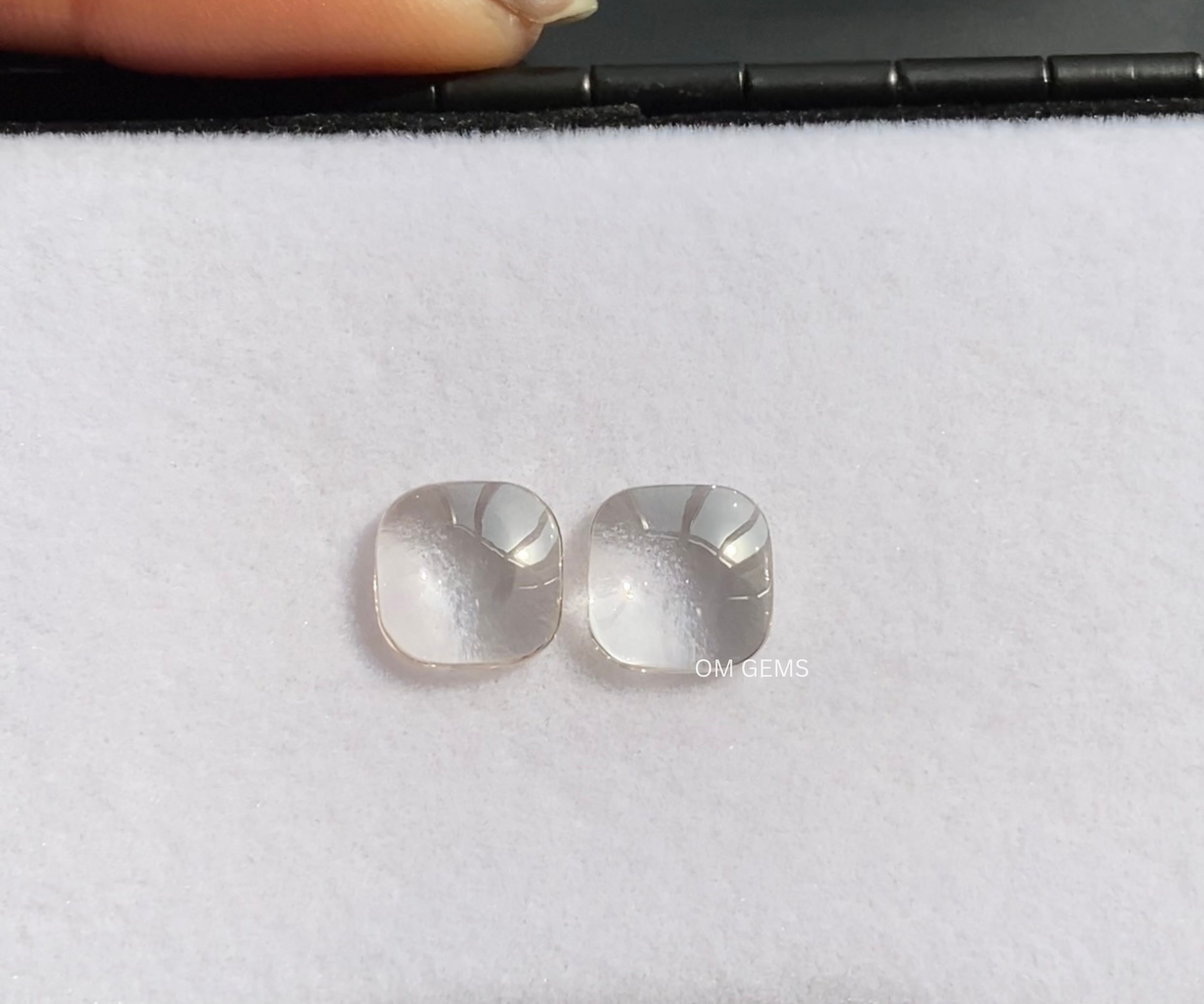 4.03 CT Cushion Lab Grown Diamond Matching Pair