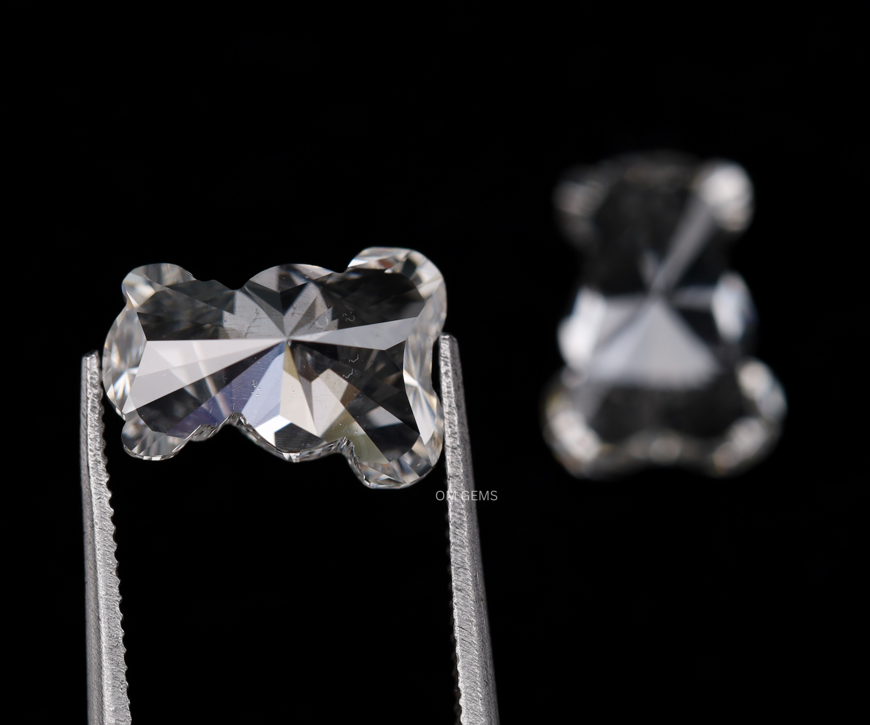 Certified Teddy Bear Shape Lab Grown Diamond 