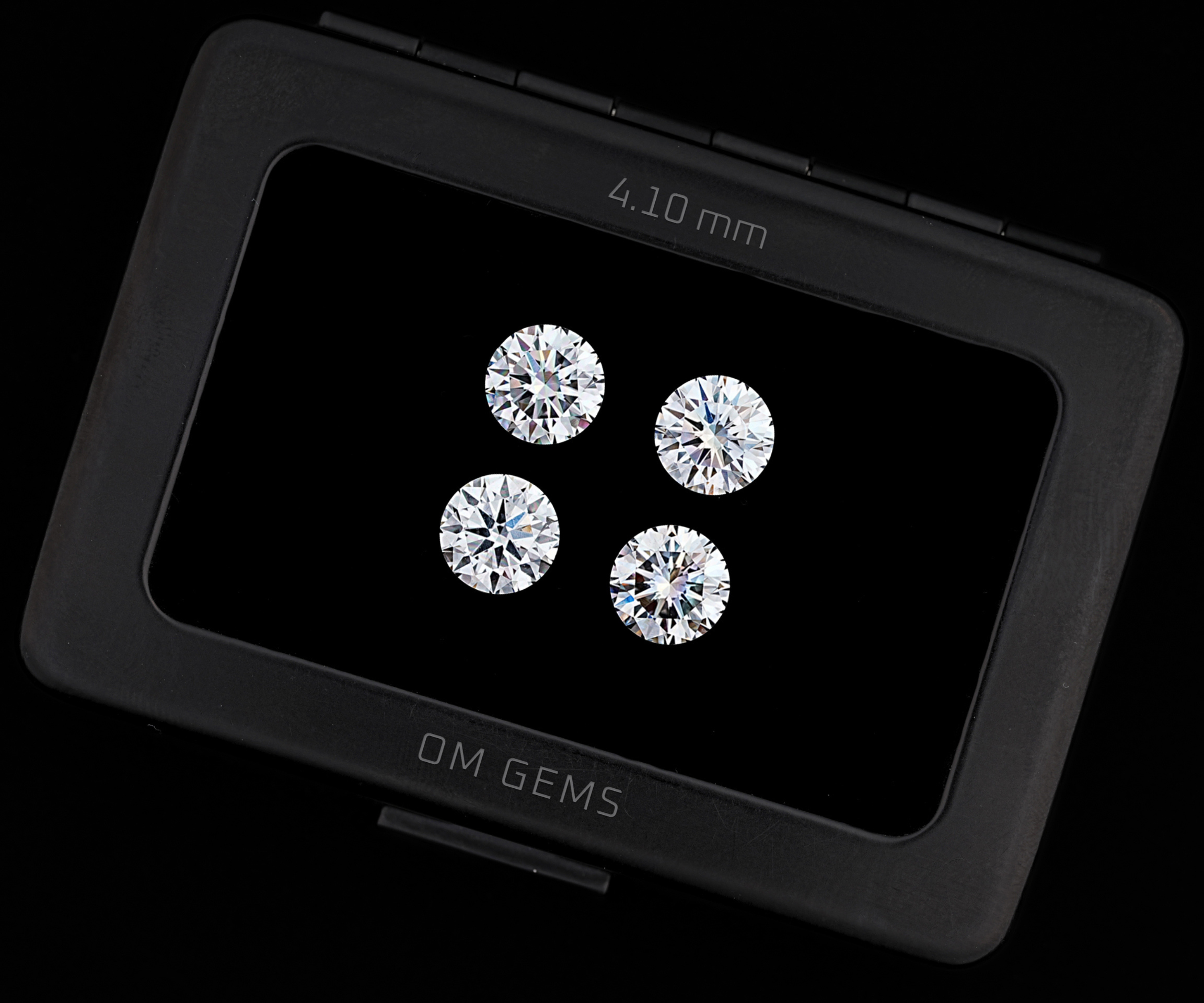 4.1MM Round Lab Grown Melee Diamonds