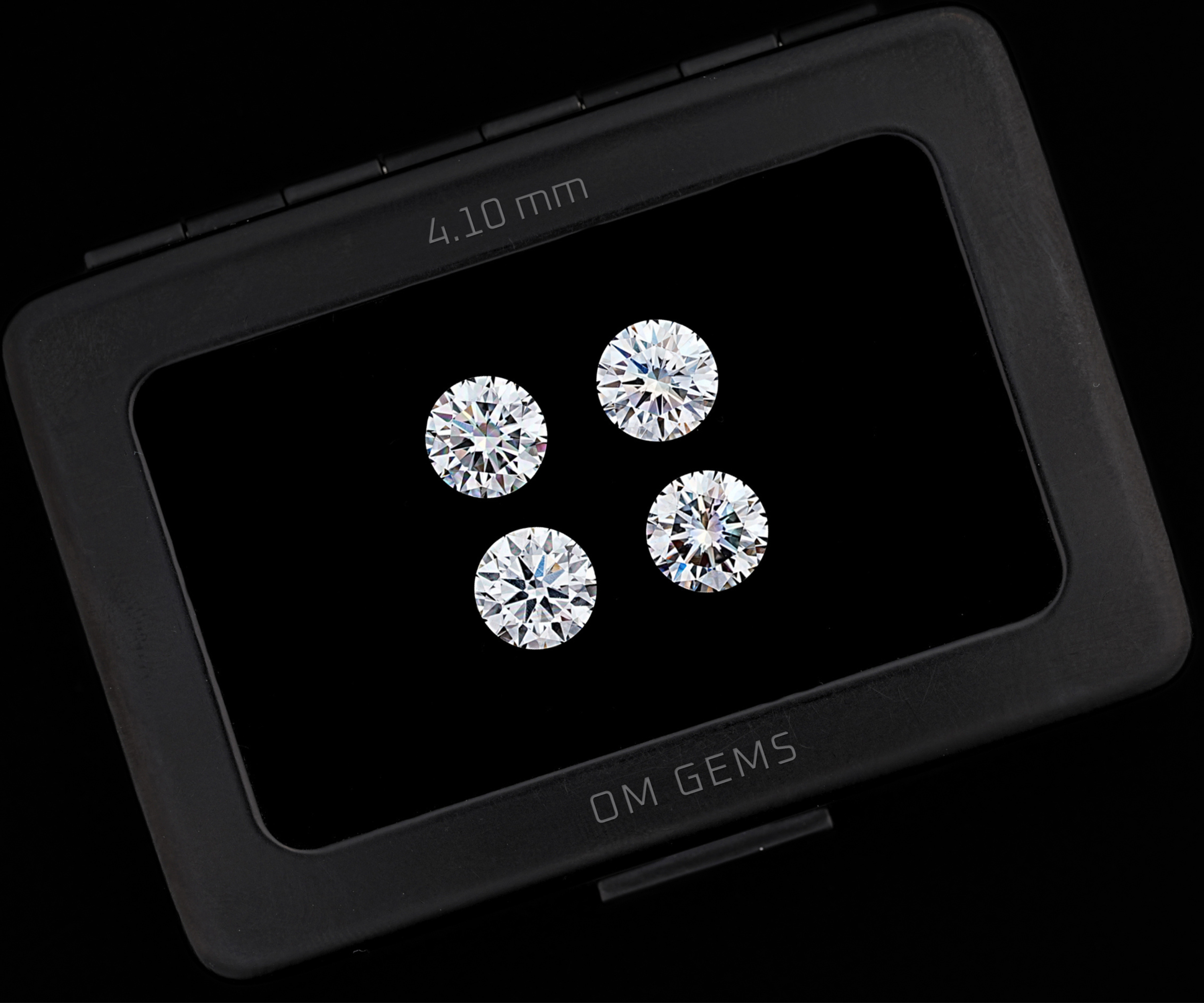 4.1MM Round Lab Grown Melee Diamonds