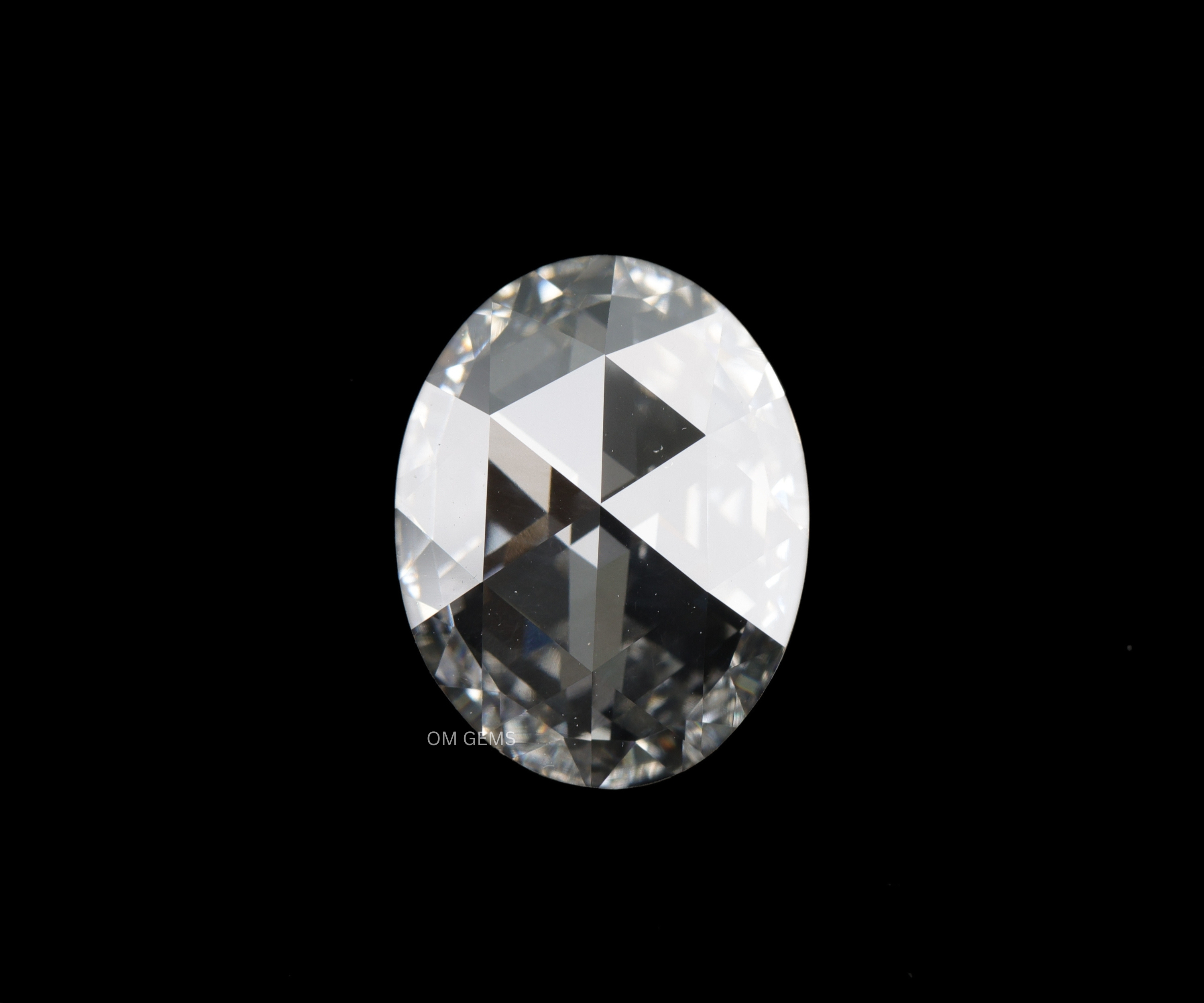 4.26 CT Oval Rose Cut Lab Grown Diamond