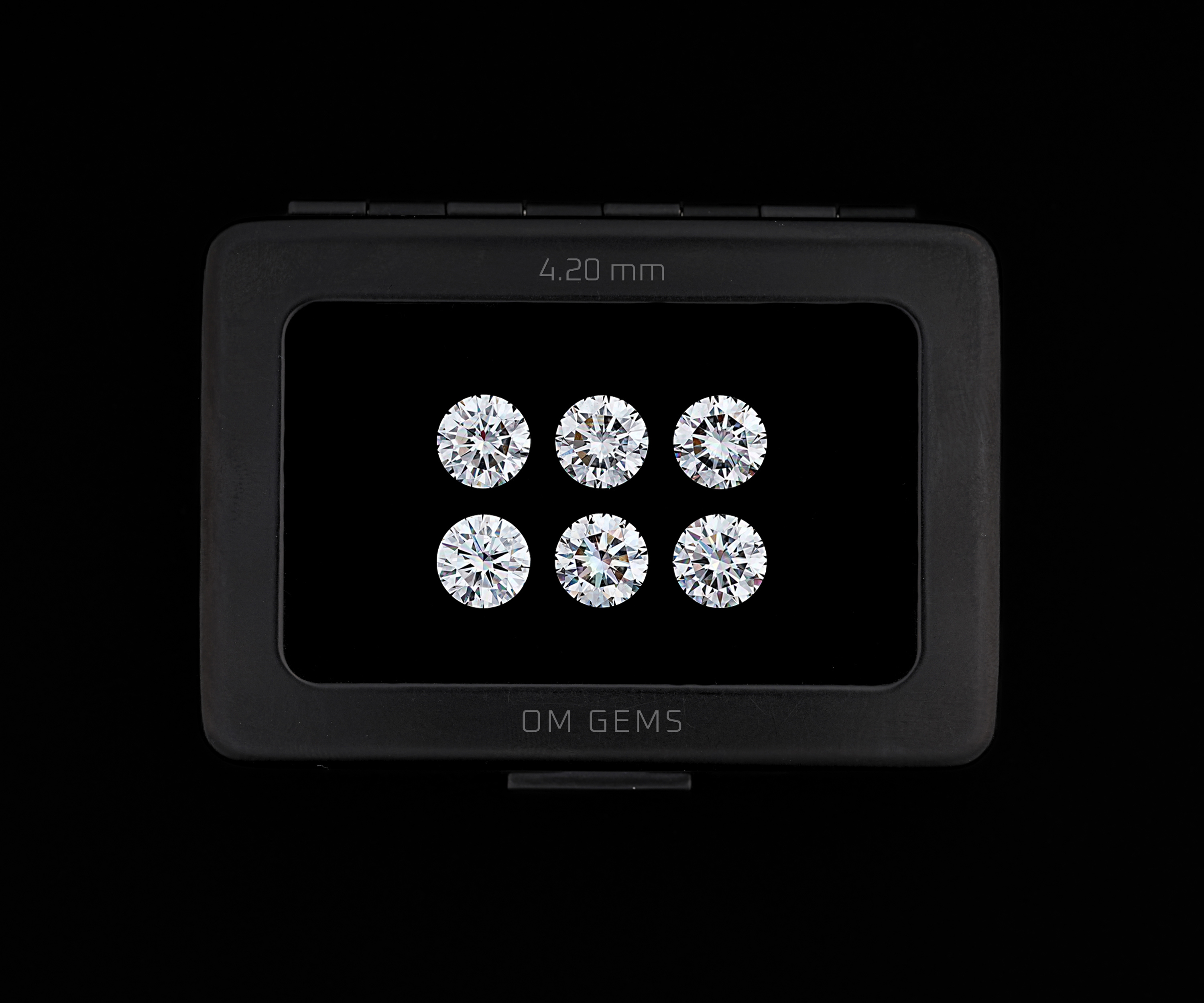 4.2MM Round Lab Grown Melee Diamonds