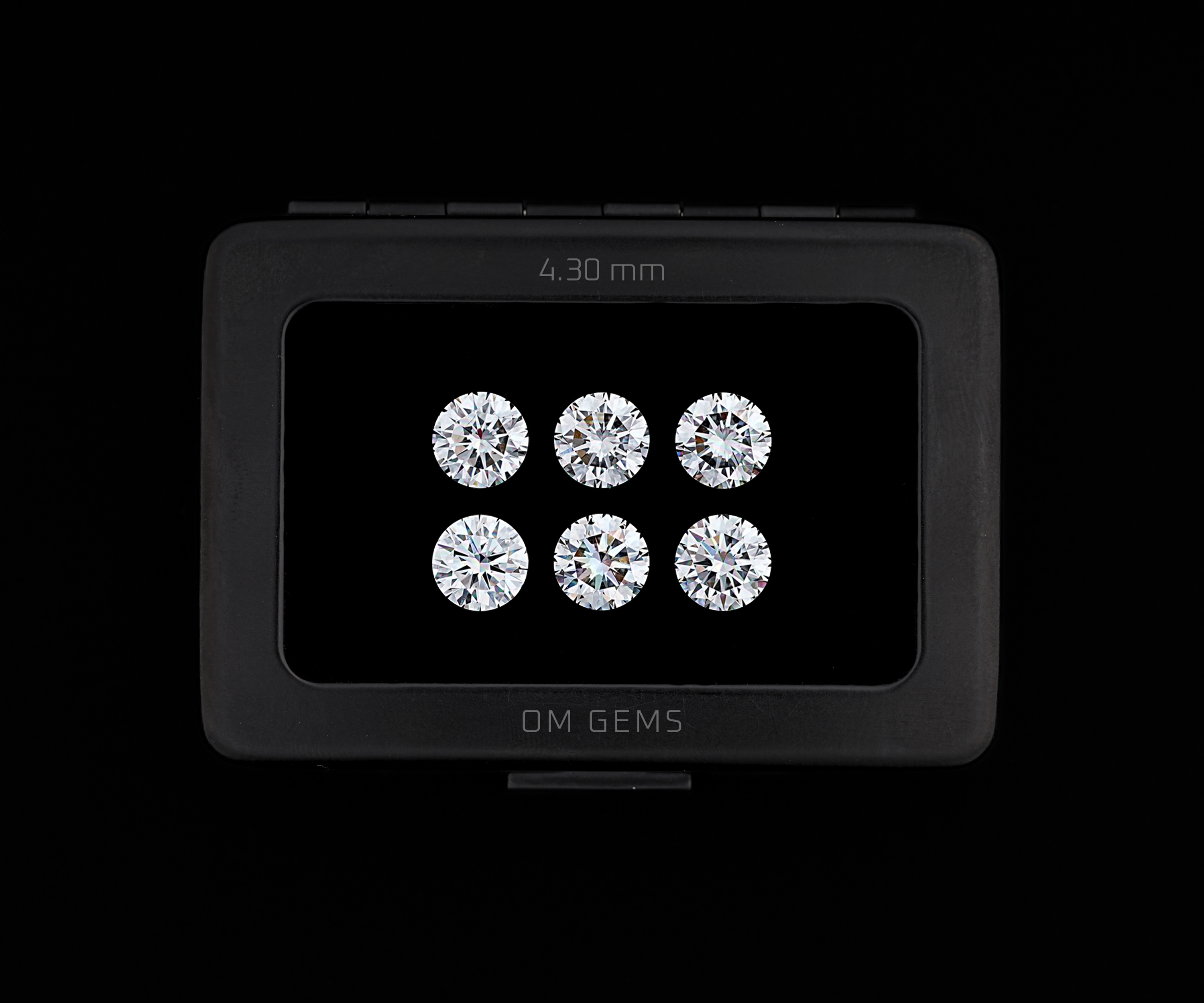 4.3MM Round Lab Grown Melee Diamonds