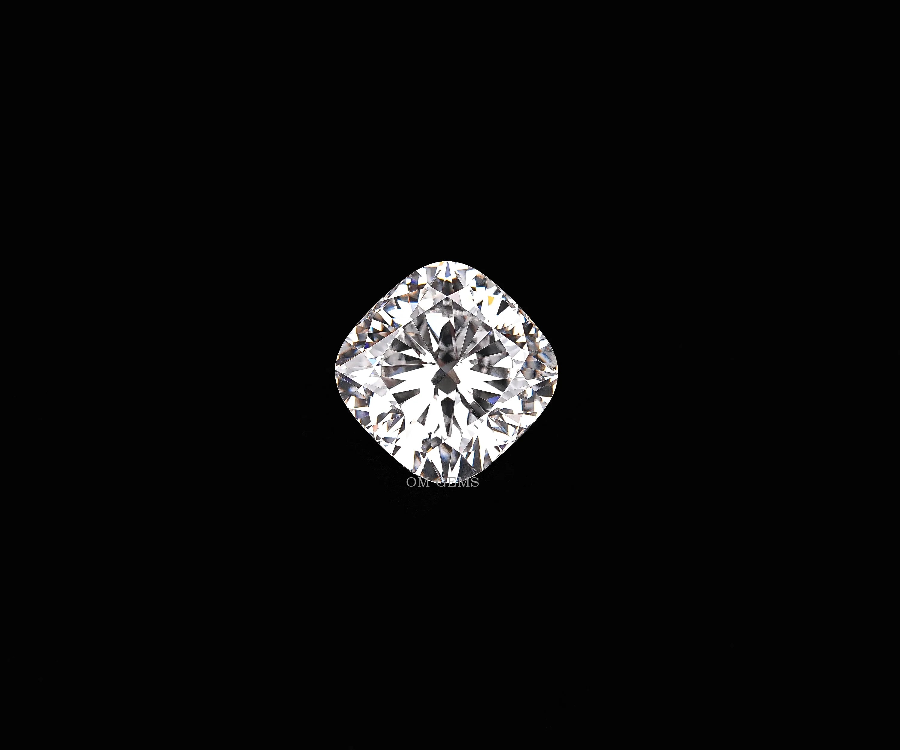 4.59 CT, Square Cushion Brilliant Shape Lab Grown Loose Diamond