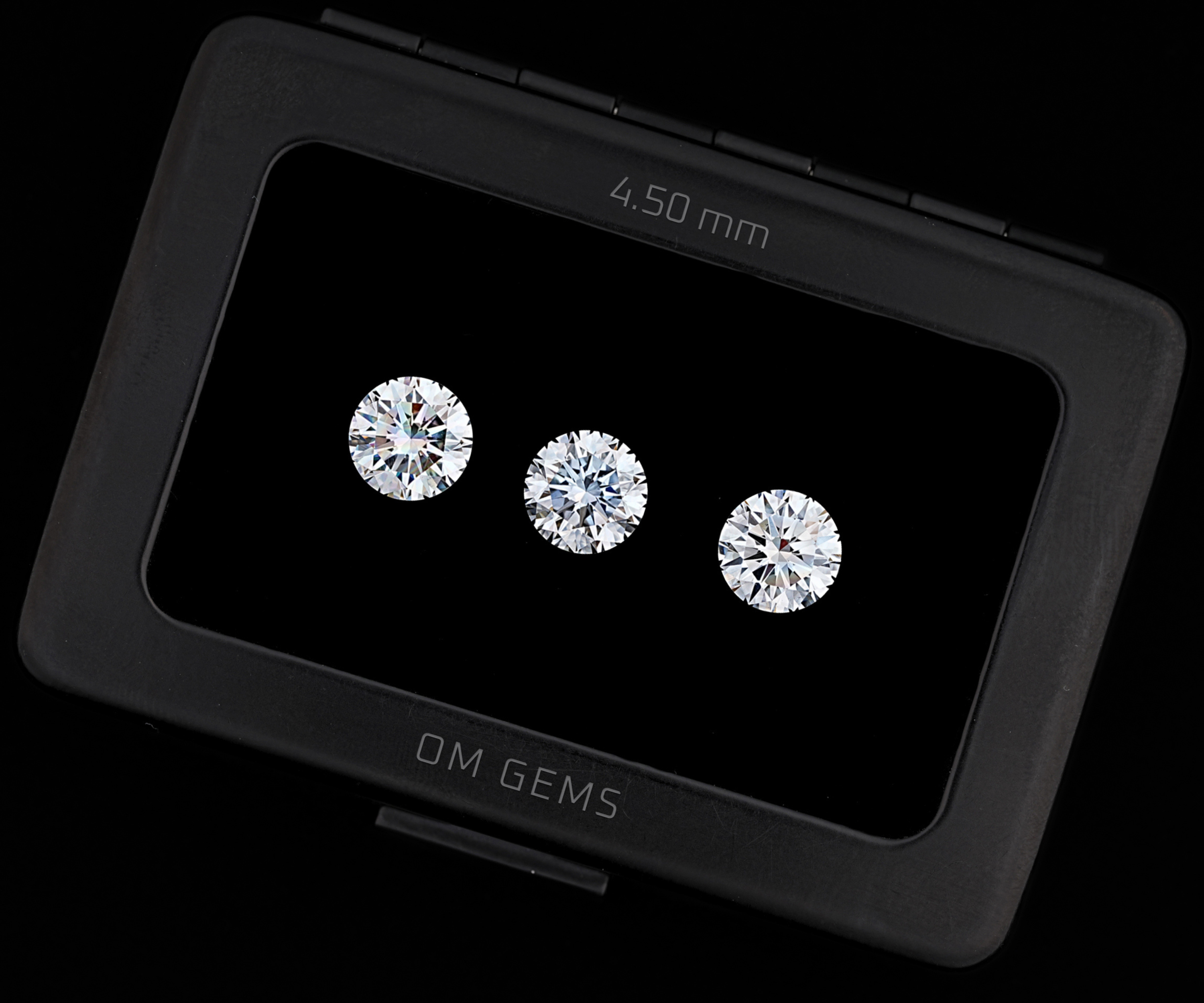 4.5MM Round Lab Grown Melee Diamonds