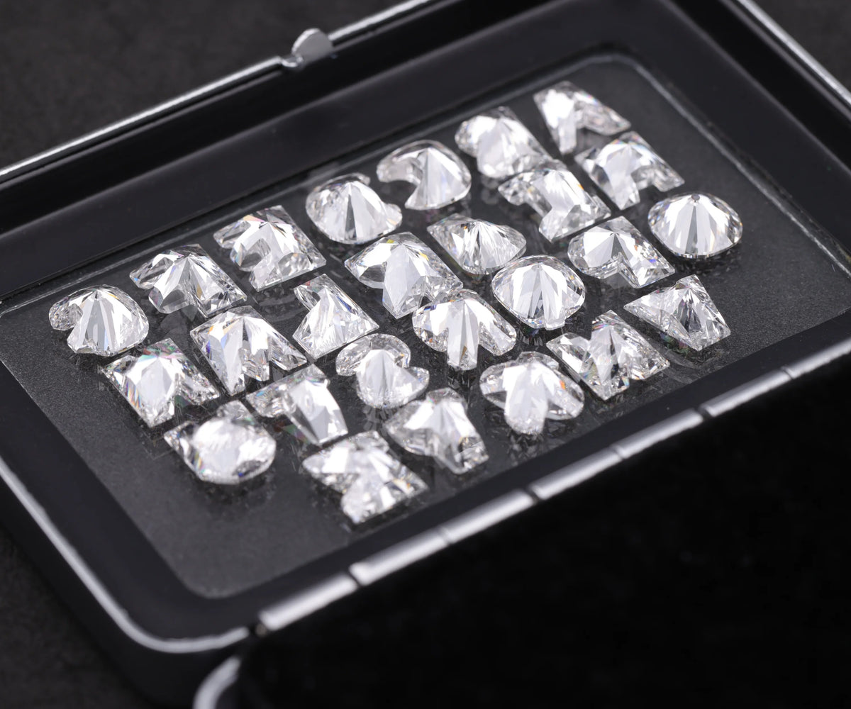 Alphabet Shape Brilliant Cut Lab Grown Initial Diamond A to Z