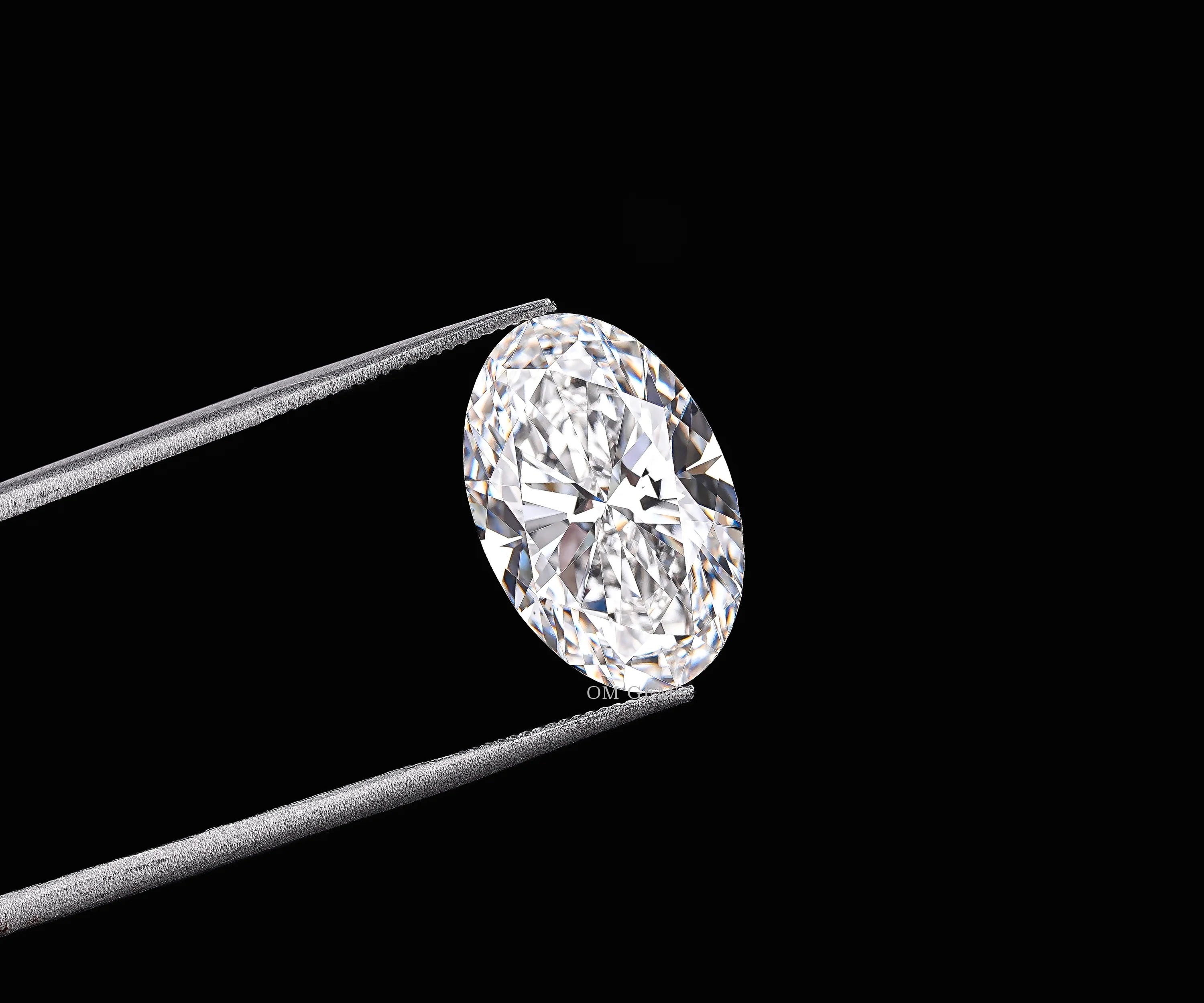 5.07 CT Oval Cut IGI Certified Lab Grown Diamond
