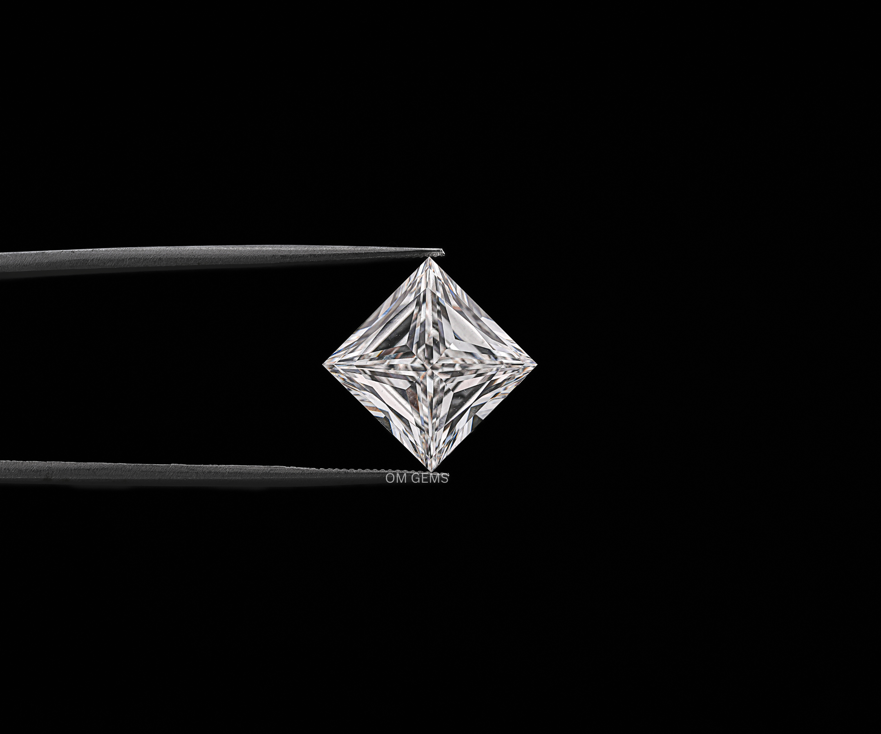 Certified Princess Cut Lab Grown Diamond 