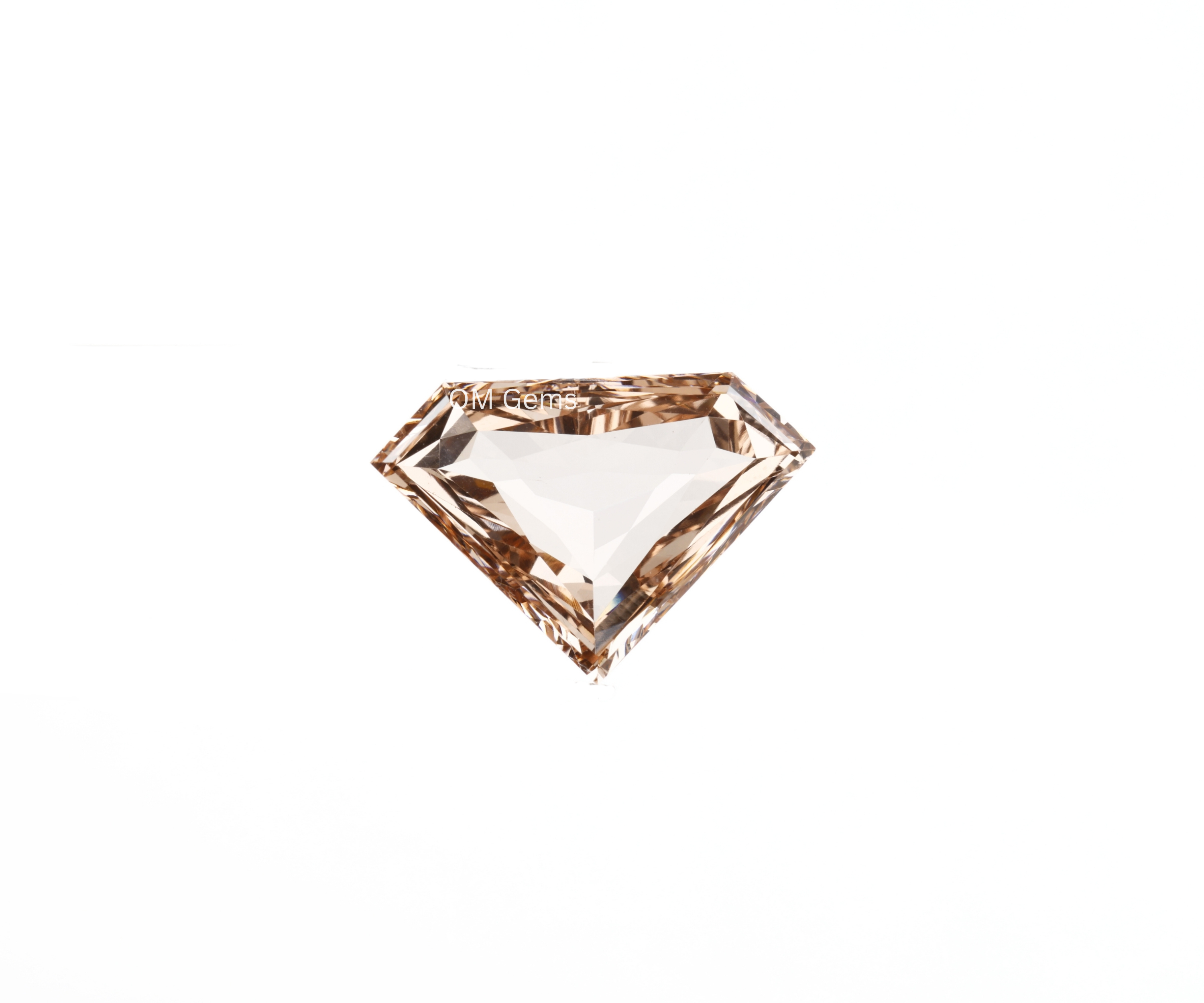 Champagne Pentagon Cut Lab Loose Diamond