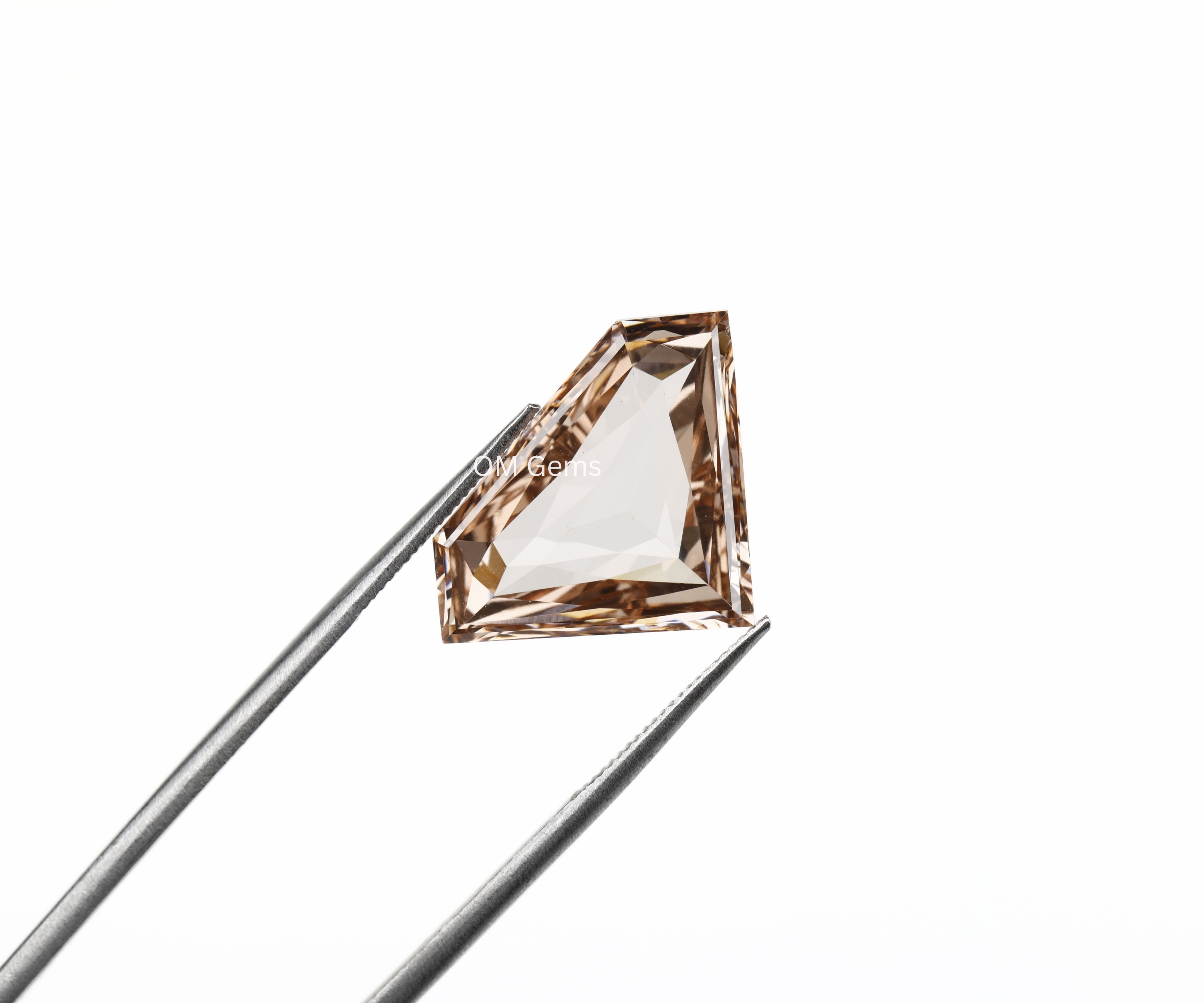 Champagne Pentagon Cut Lab Loose Diamond