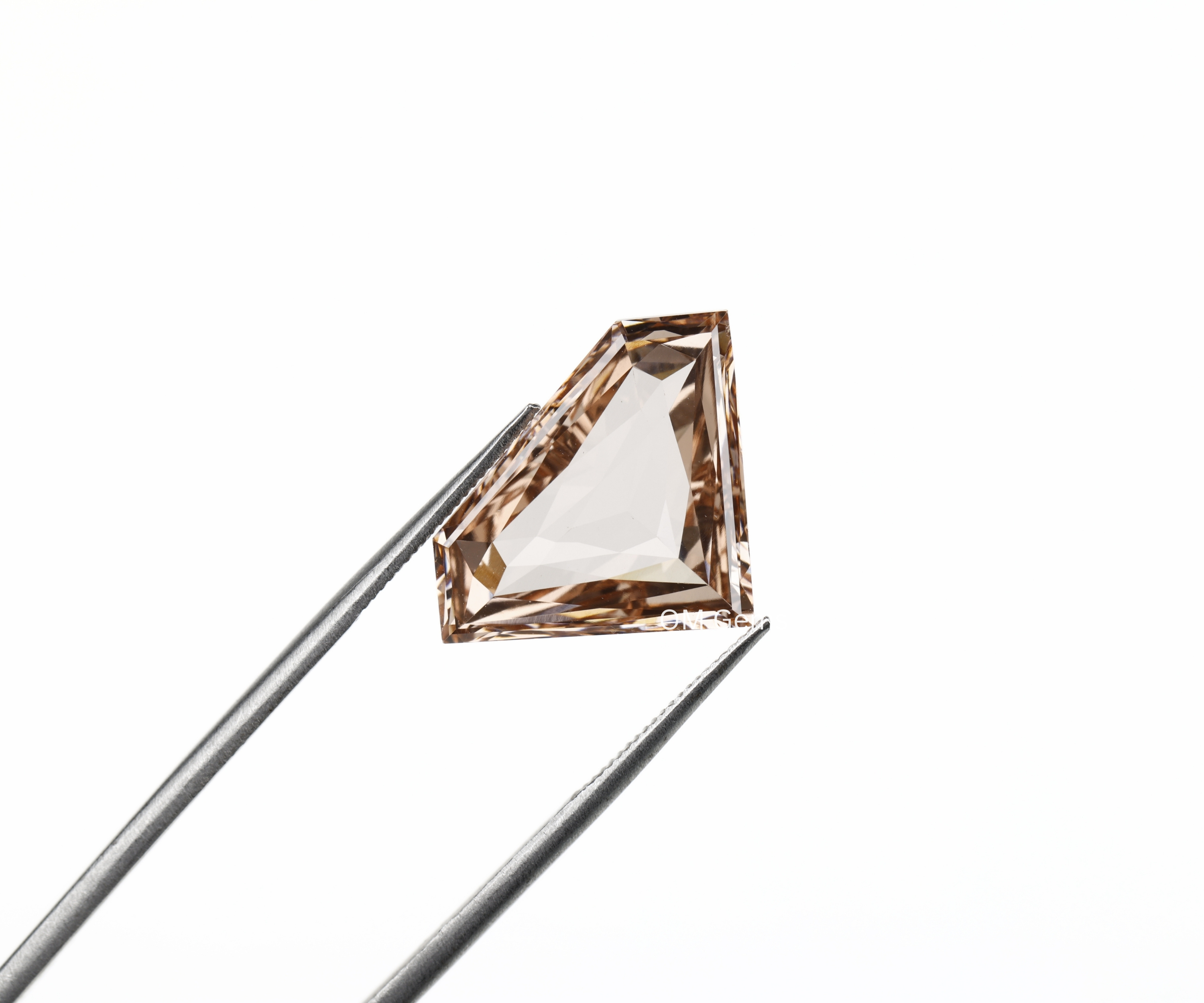 Champagne Pentagon Cut Lab Loose Diamond