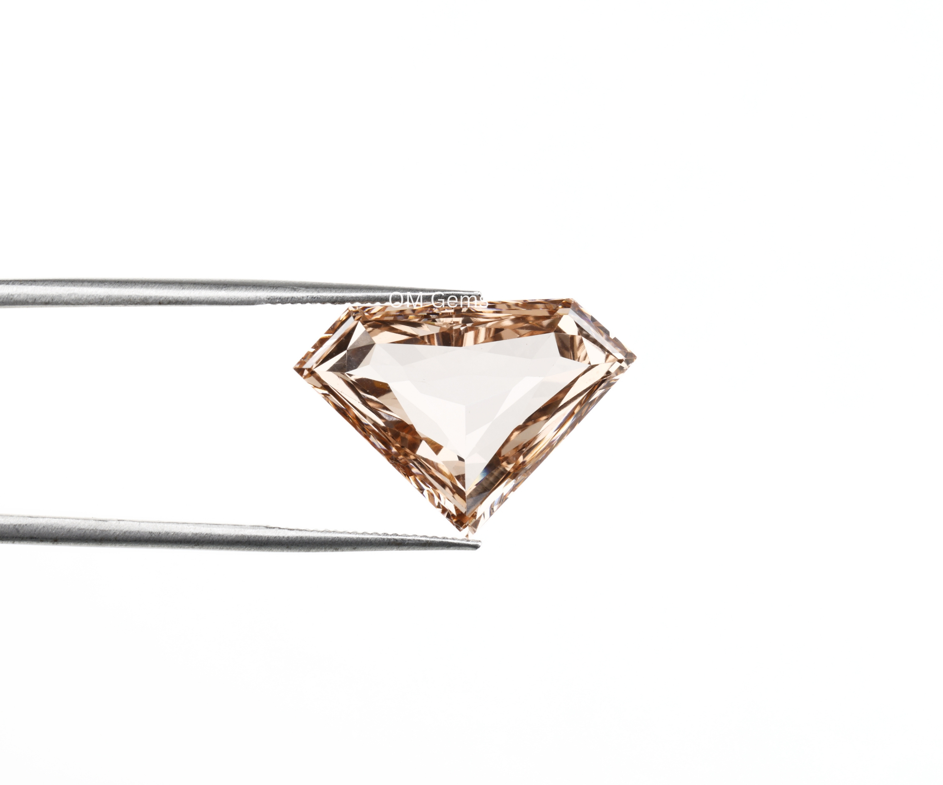 Champagne Pentagon Cut Lab Loose Diamond
