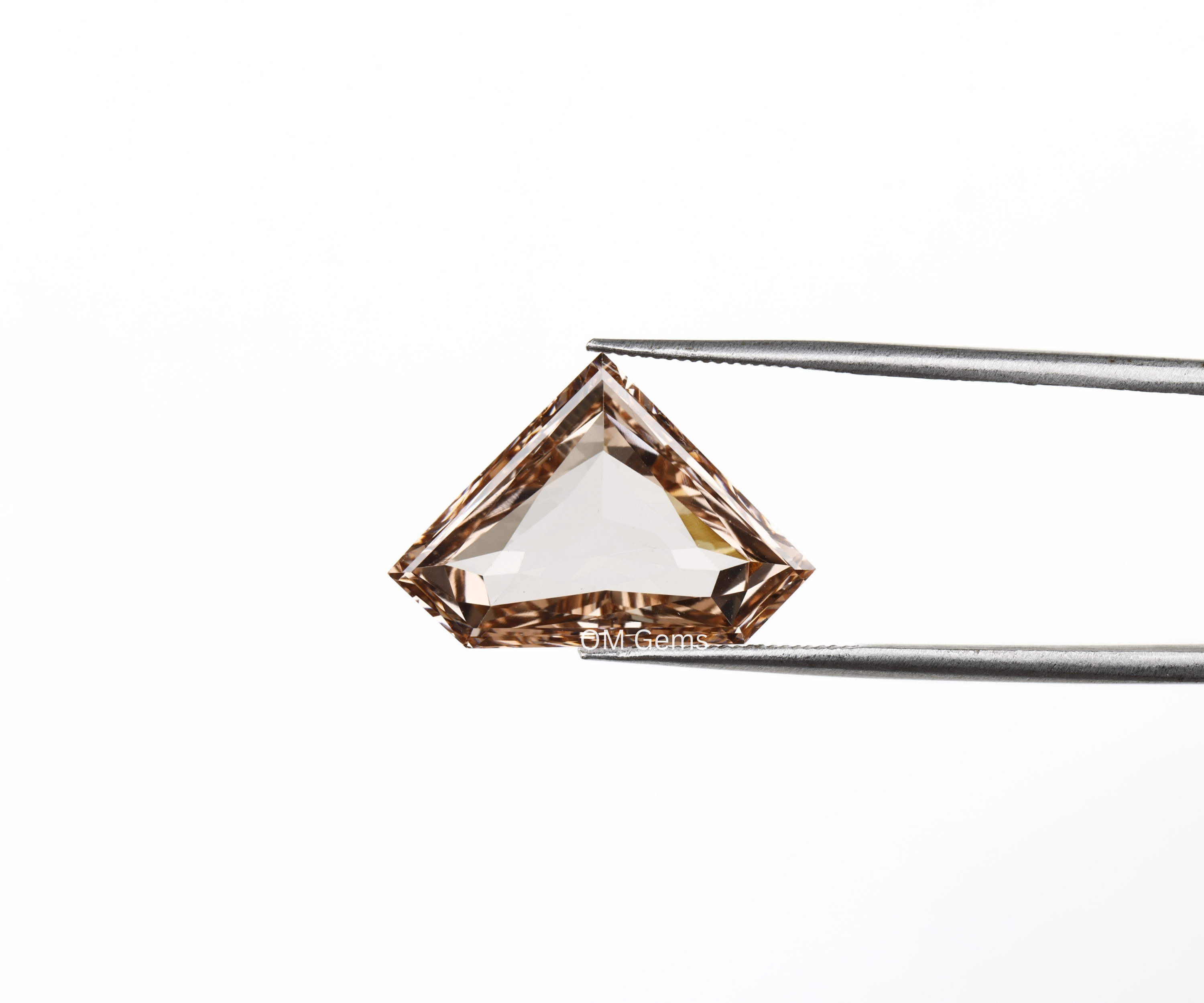 Champagne Pentagon Cut Lab Loose Diamond
