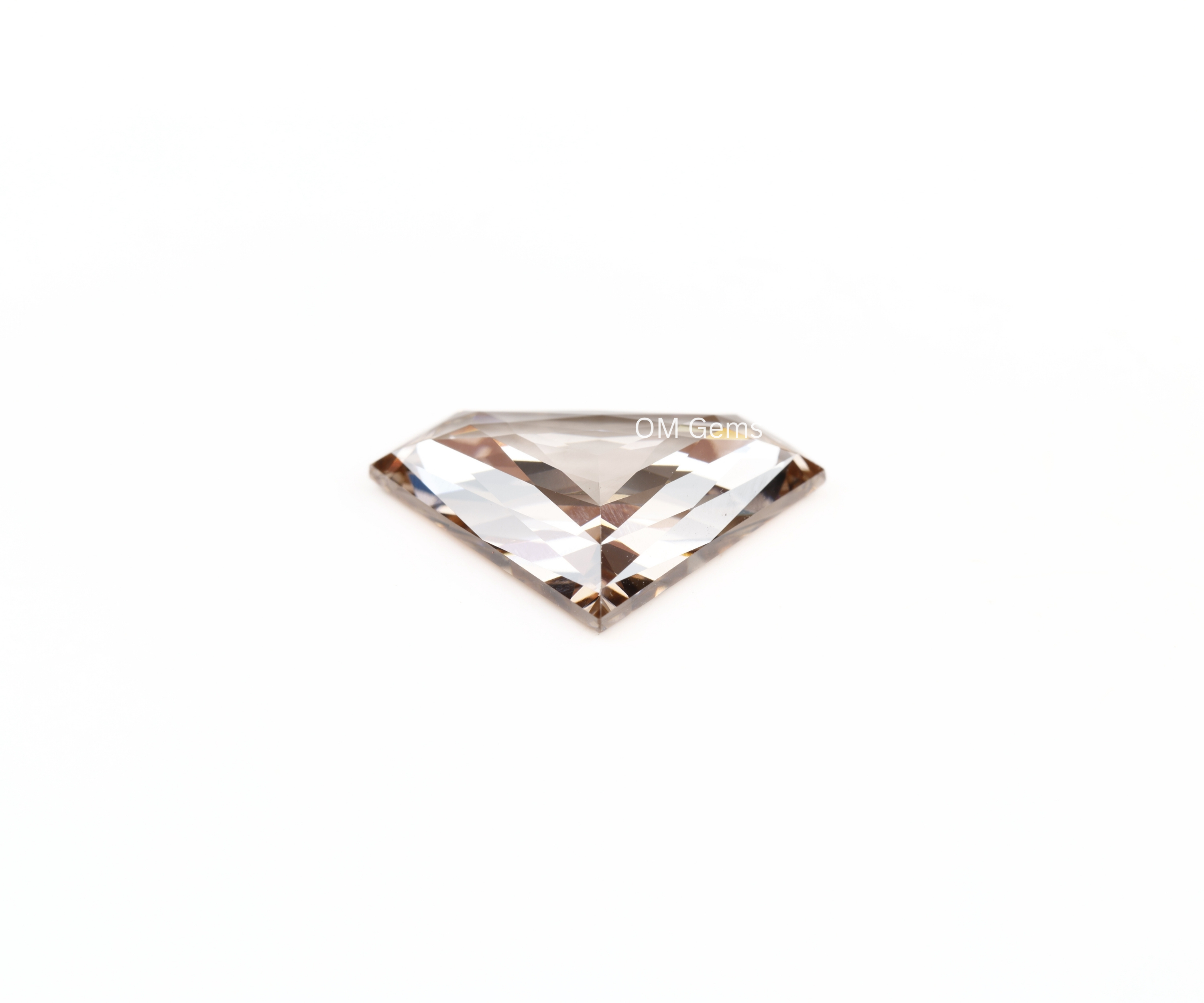 Champagne Pentagon Cut Lab Loose Diamond