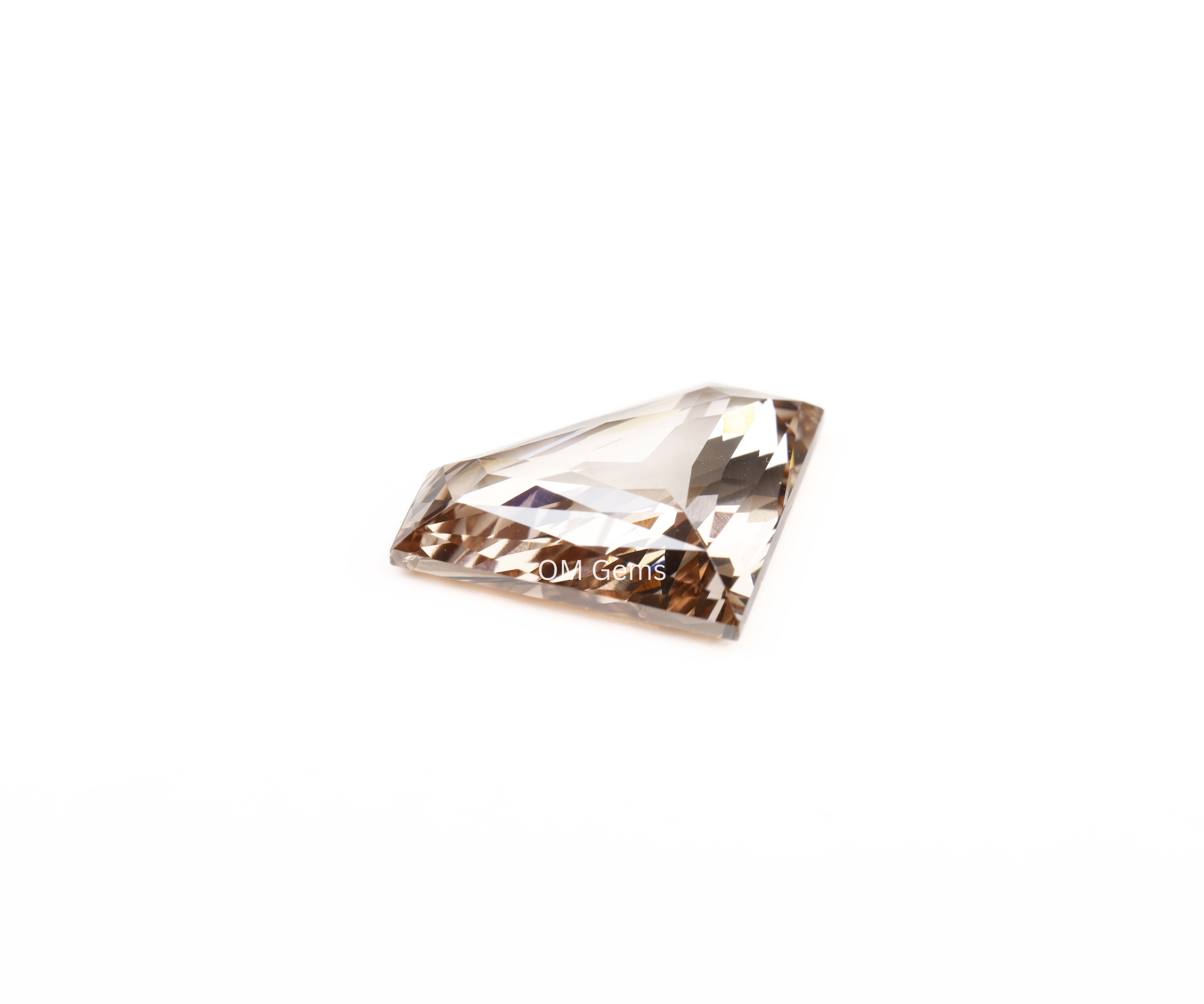 Champagne Pentagon Cut Lab Loose Diamond