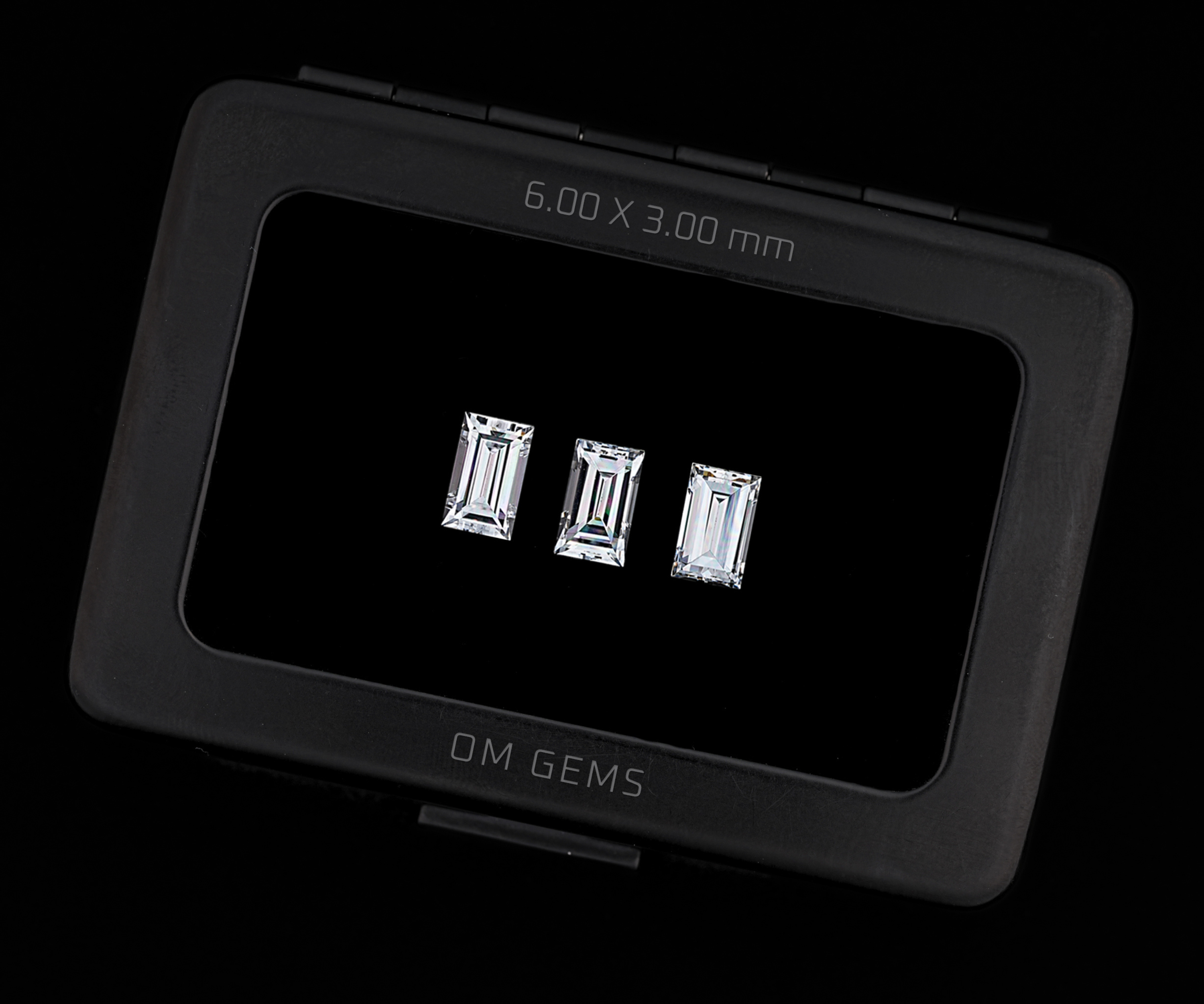 6.0 X 3.0 MM Baguette Cut Lab Grown Loose Diamonds