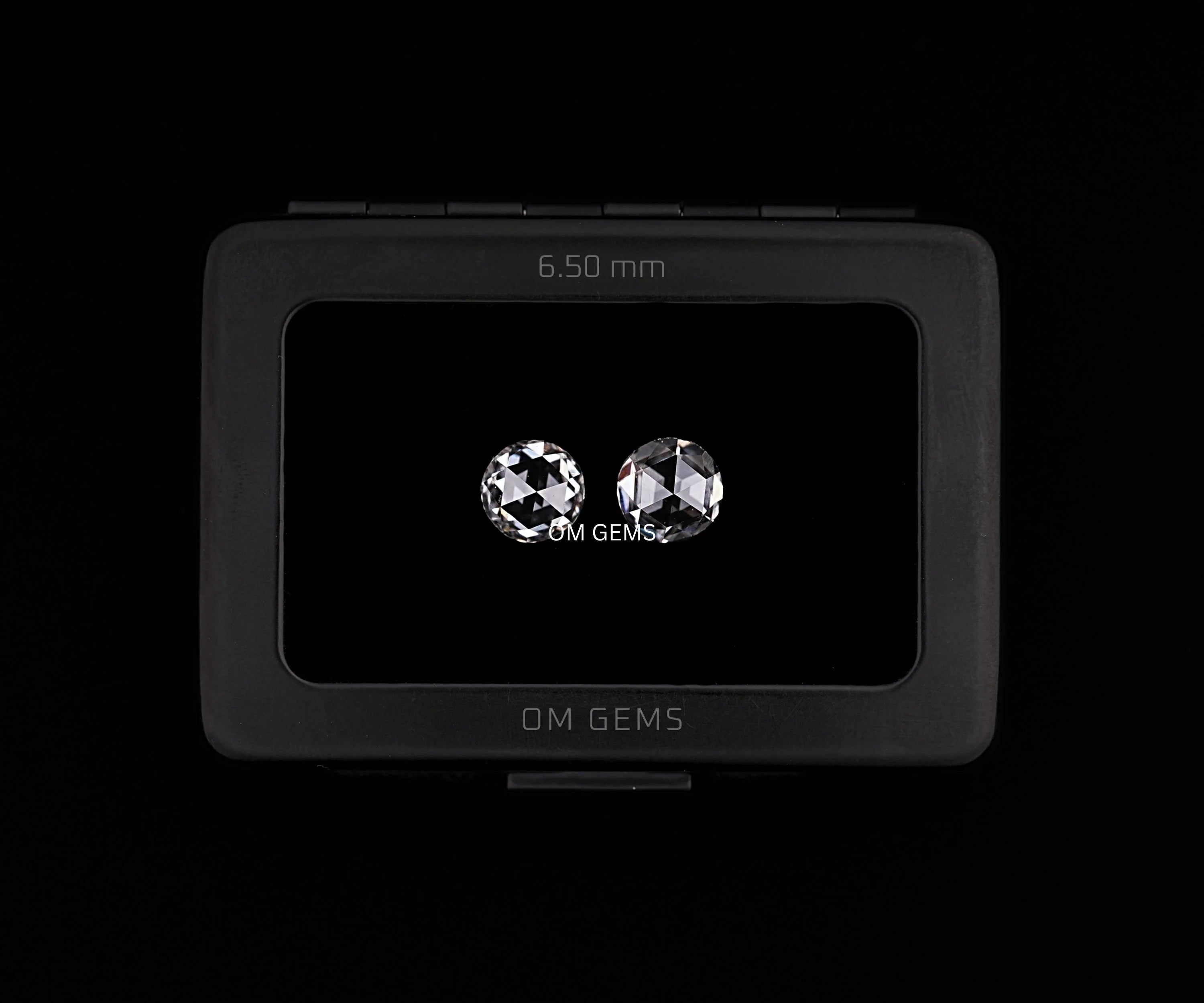 6.50 MM Round Rose Cut Melee Diamond