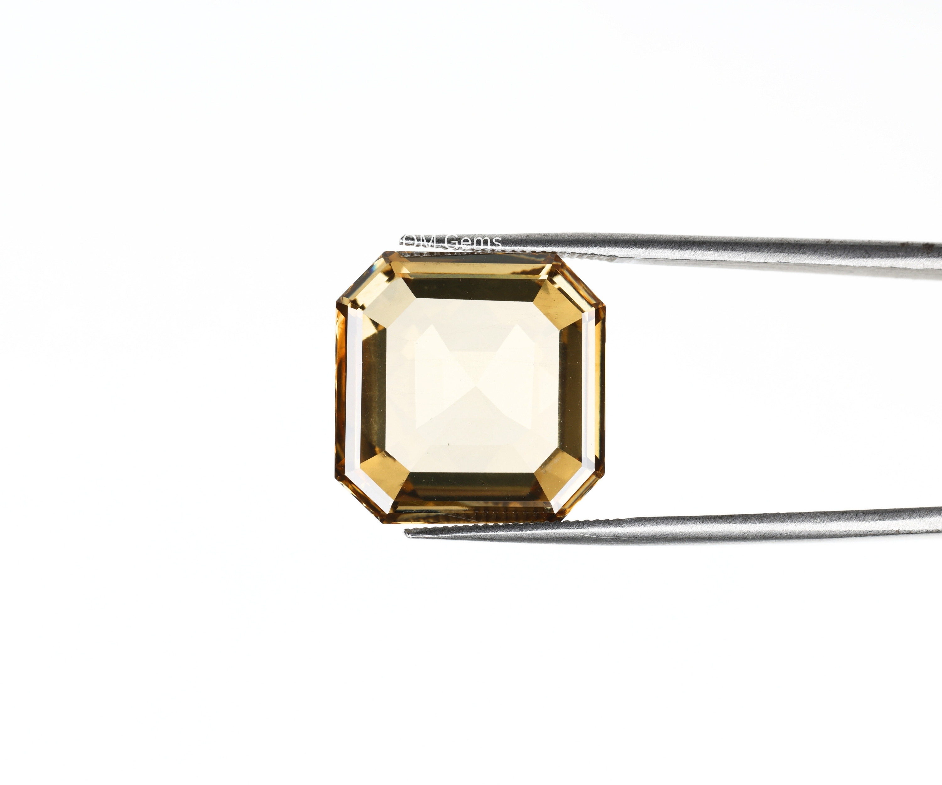 Champagne Asscher Cut Loose Diamond