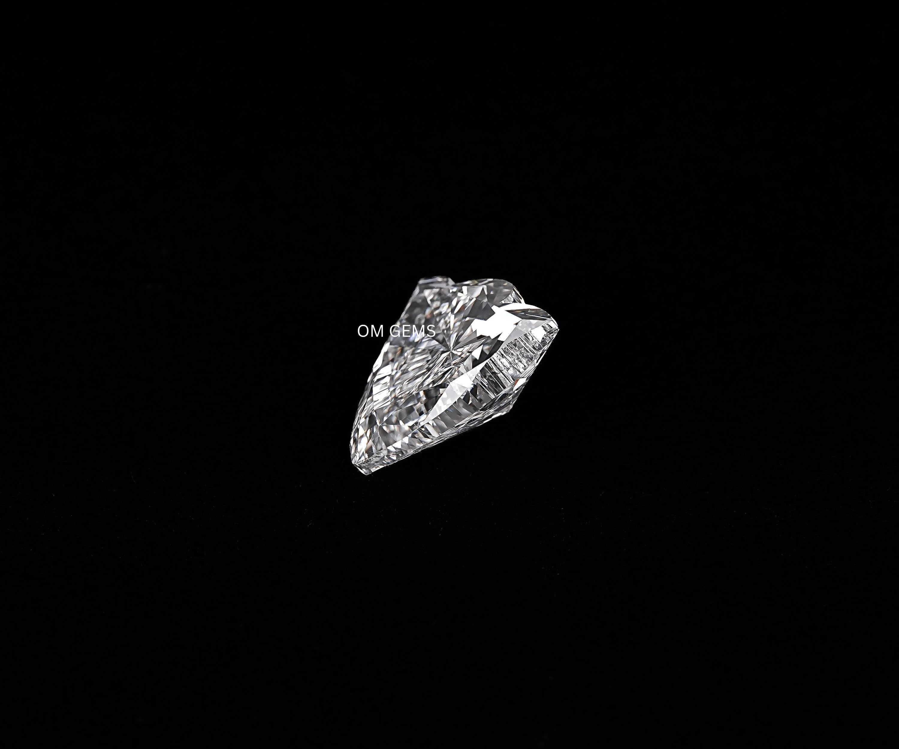 9.86 CT Tulip Cut Lab Grown Diamond