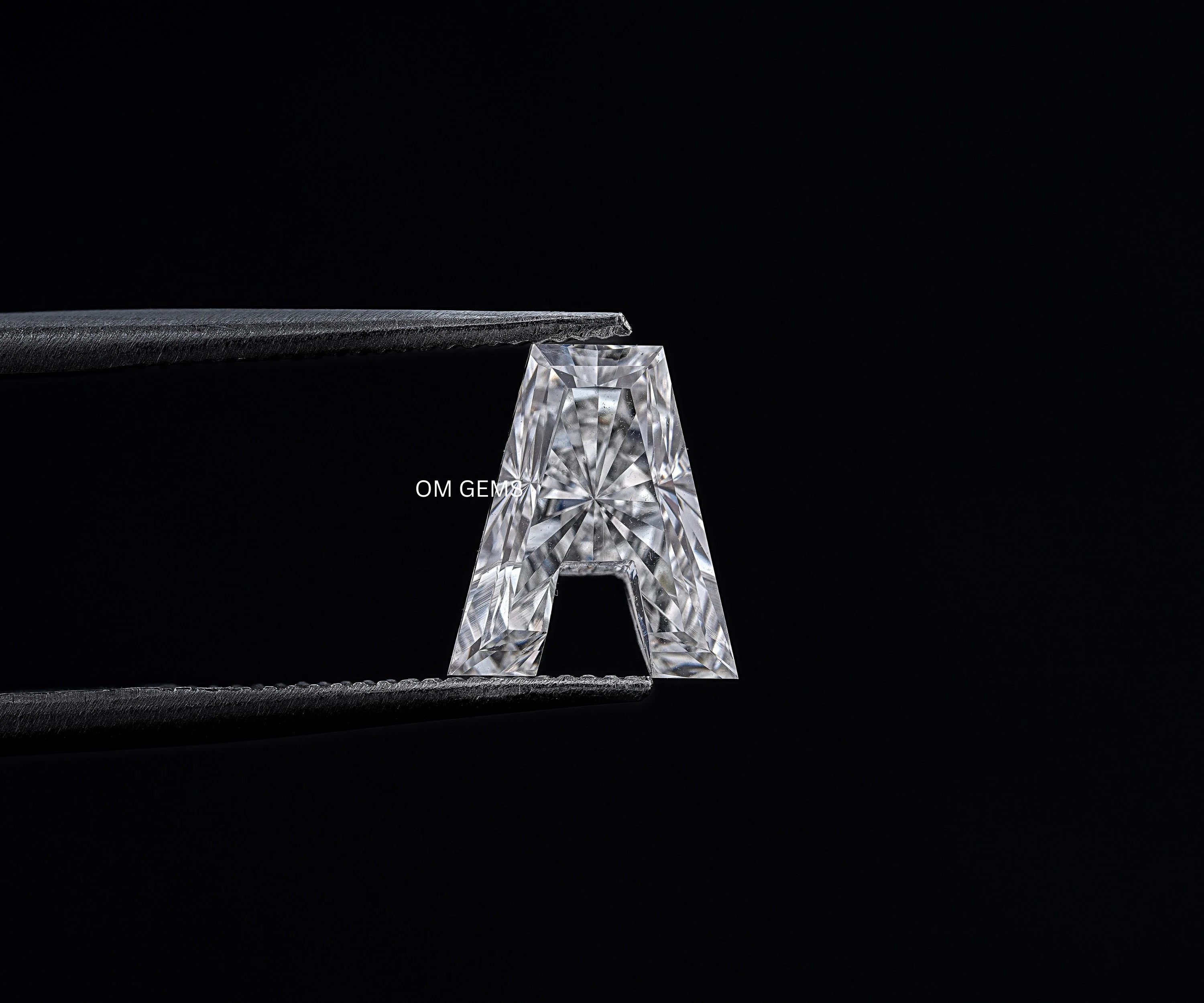 A Letter Shaped Lab Grown Diamond
