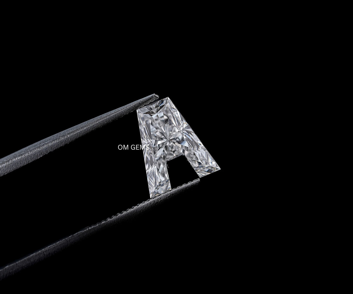 Letter A Alphabet Brilliant Cut Lab Created Initial Diamond