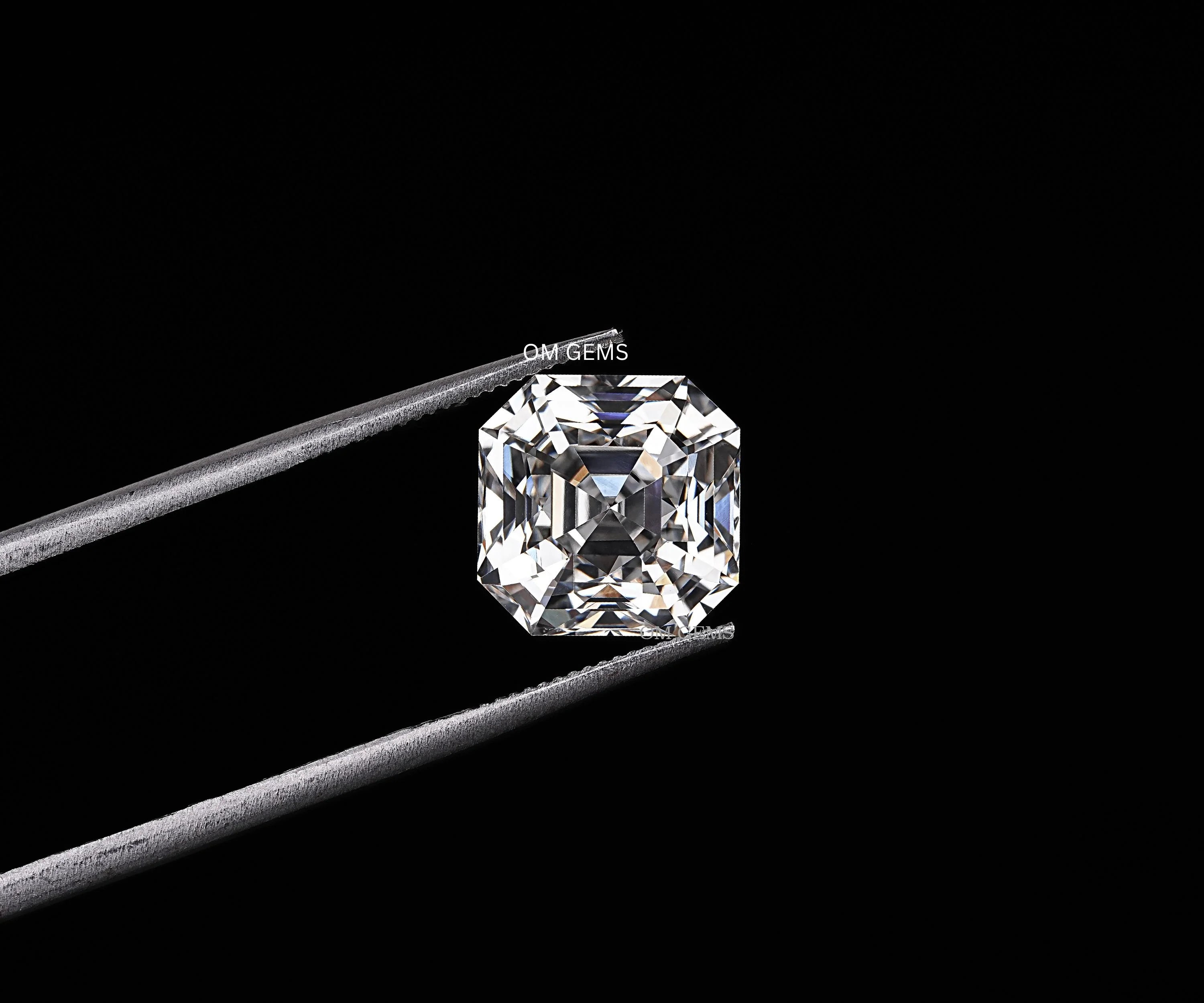 Asscher Cut Lab Grown Loose Diamond