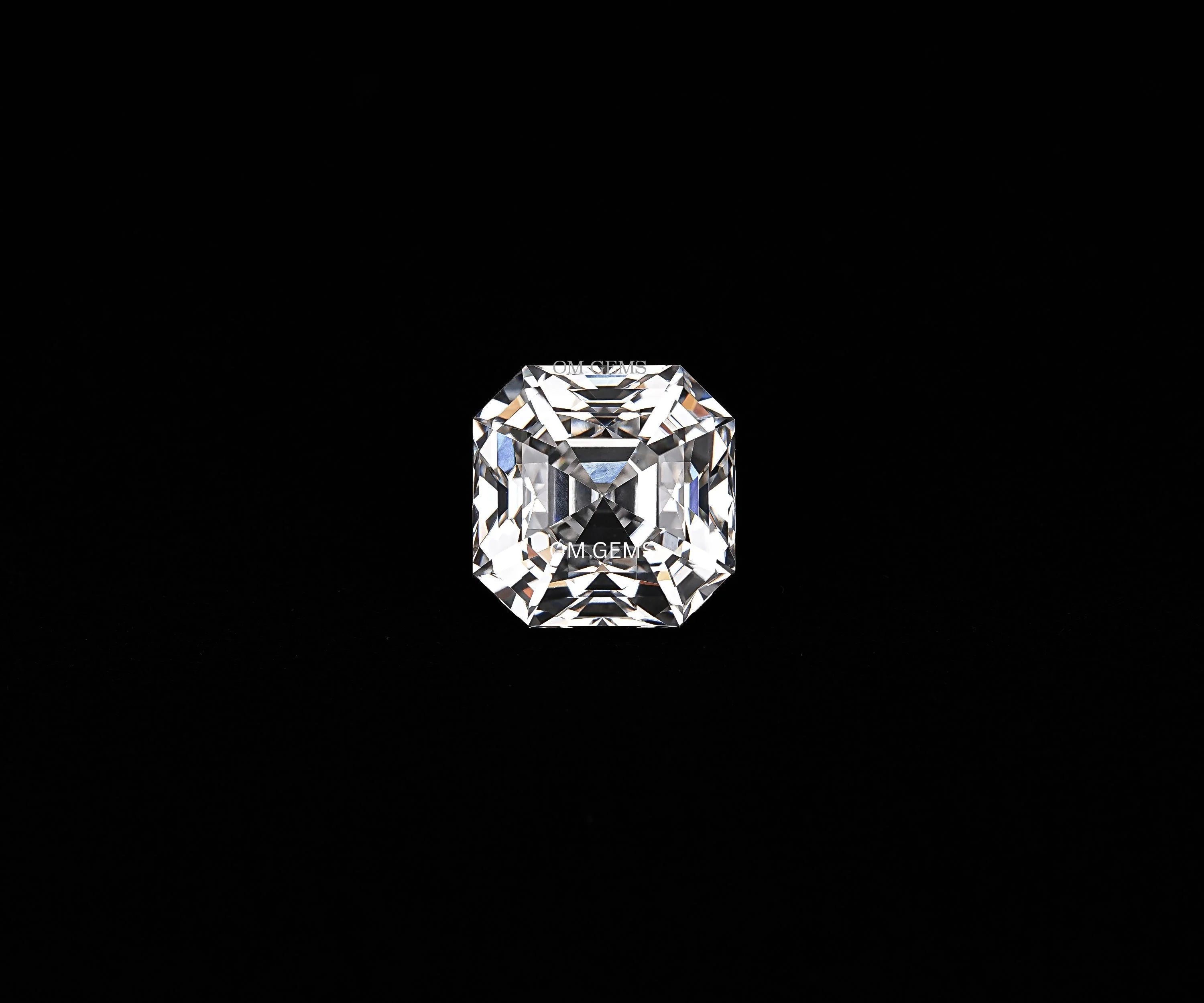 Asscher Cut Lab Grown Loose Diamond