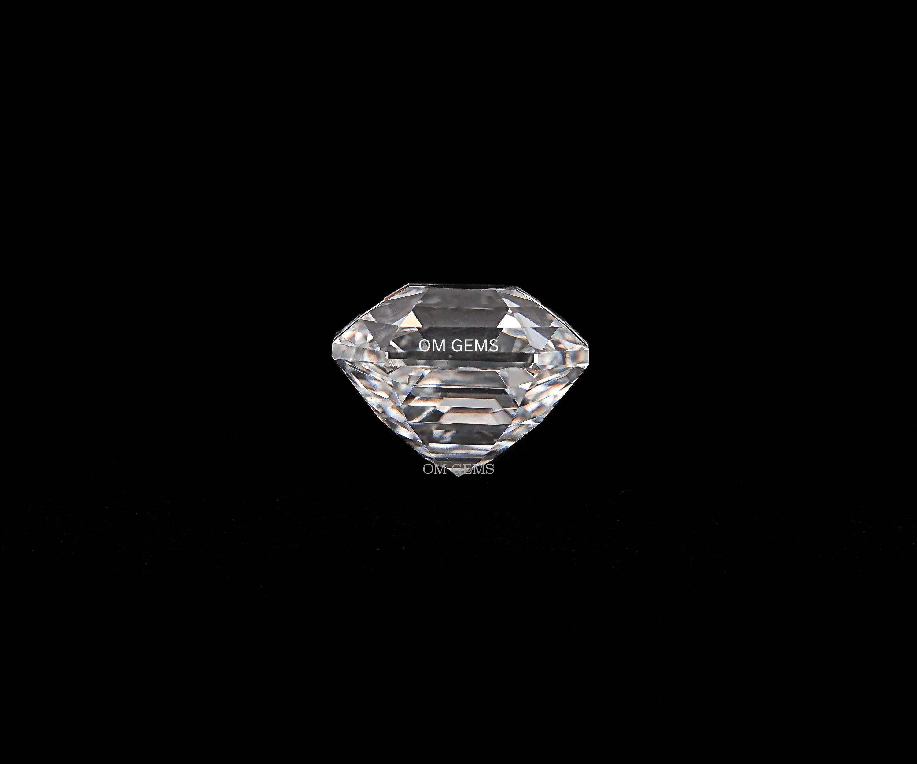 Asscher Cut Lab Grown Loose Diamond