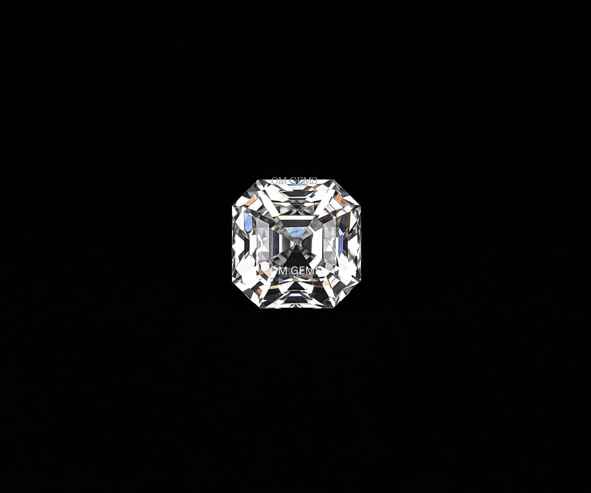 3.54 Carat Asscher Octavia Brilliant Cut Lab Created Diamond