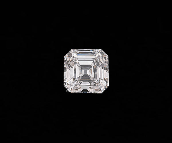 3.08 Carat Asscher Full Cut Lab Grown Loose Diamond