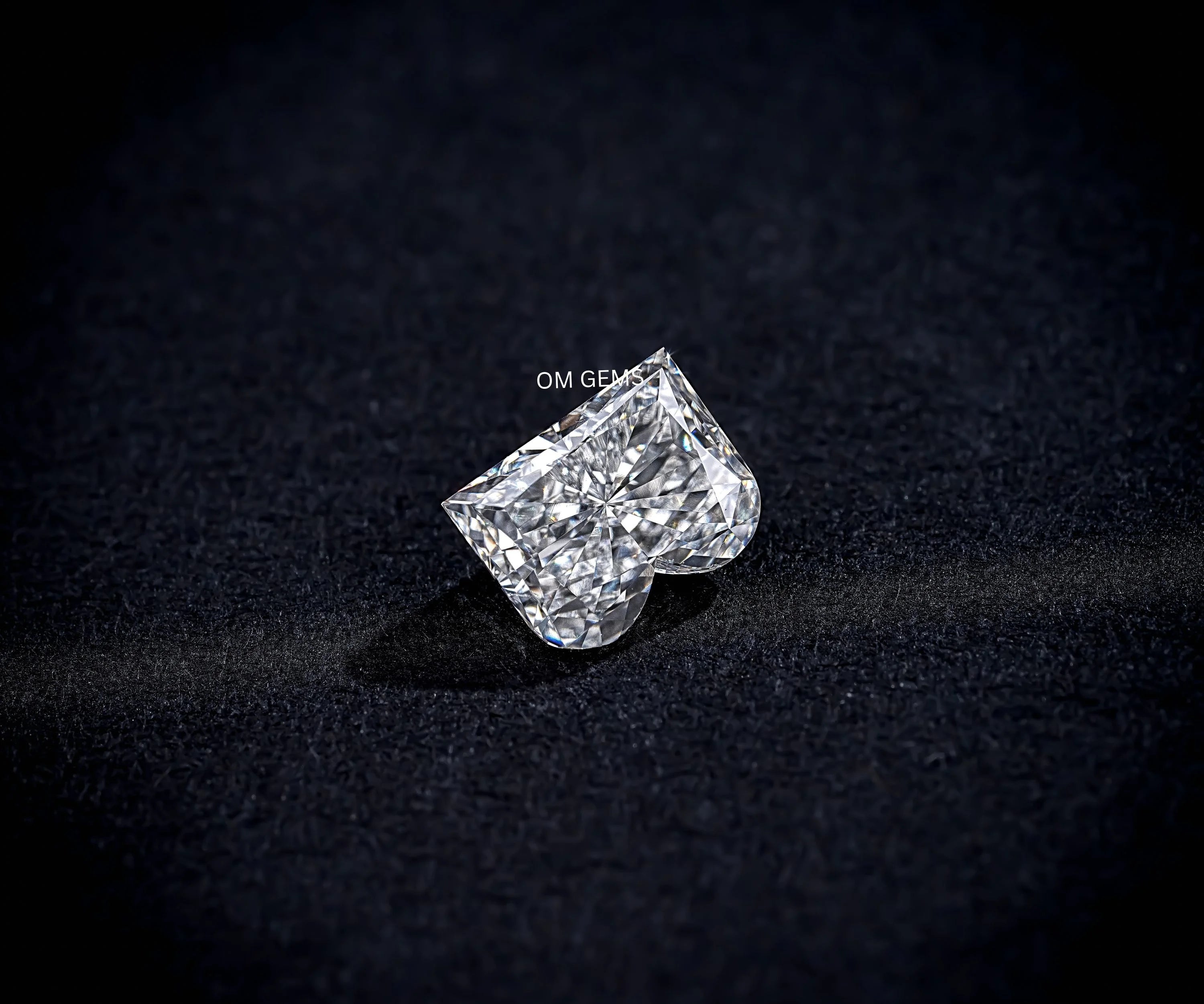 B Shaped Alphabet Lab Grown Diamond