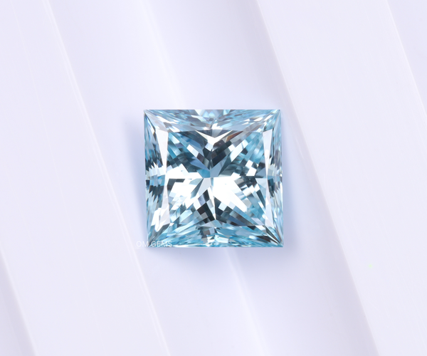 1.01 CT Blue Princess Lab Grown Diamond
