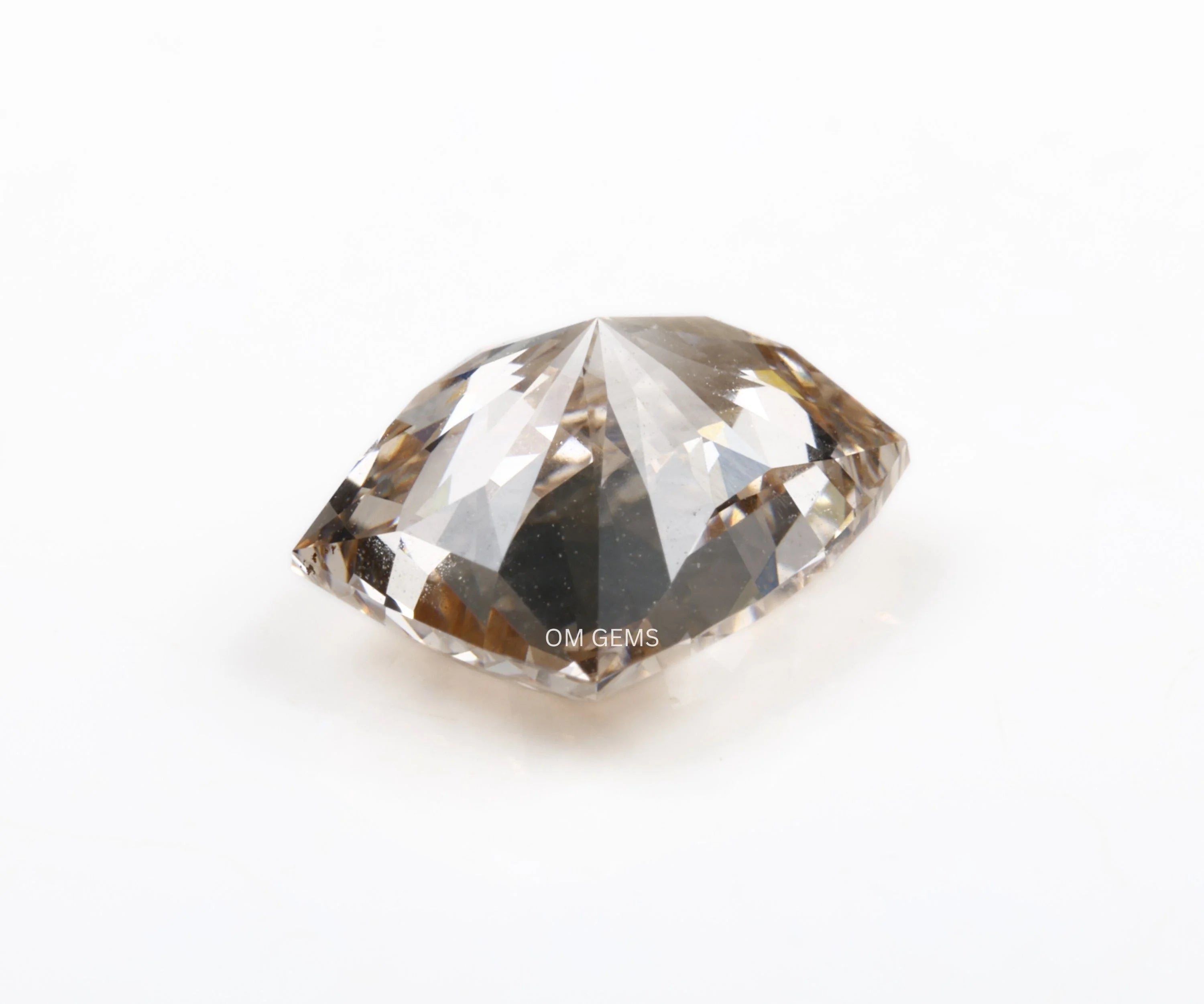 Brown Rectangular Cushion Cut IGI Certified Loose Diamond