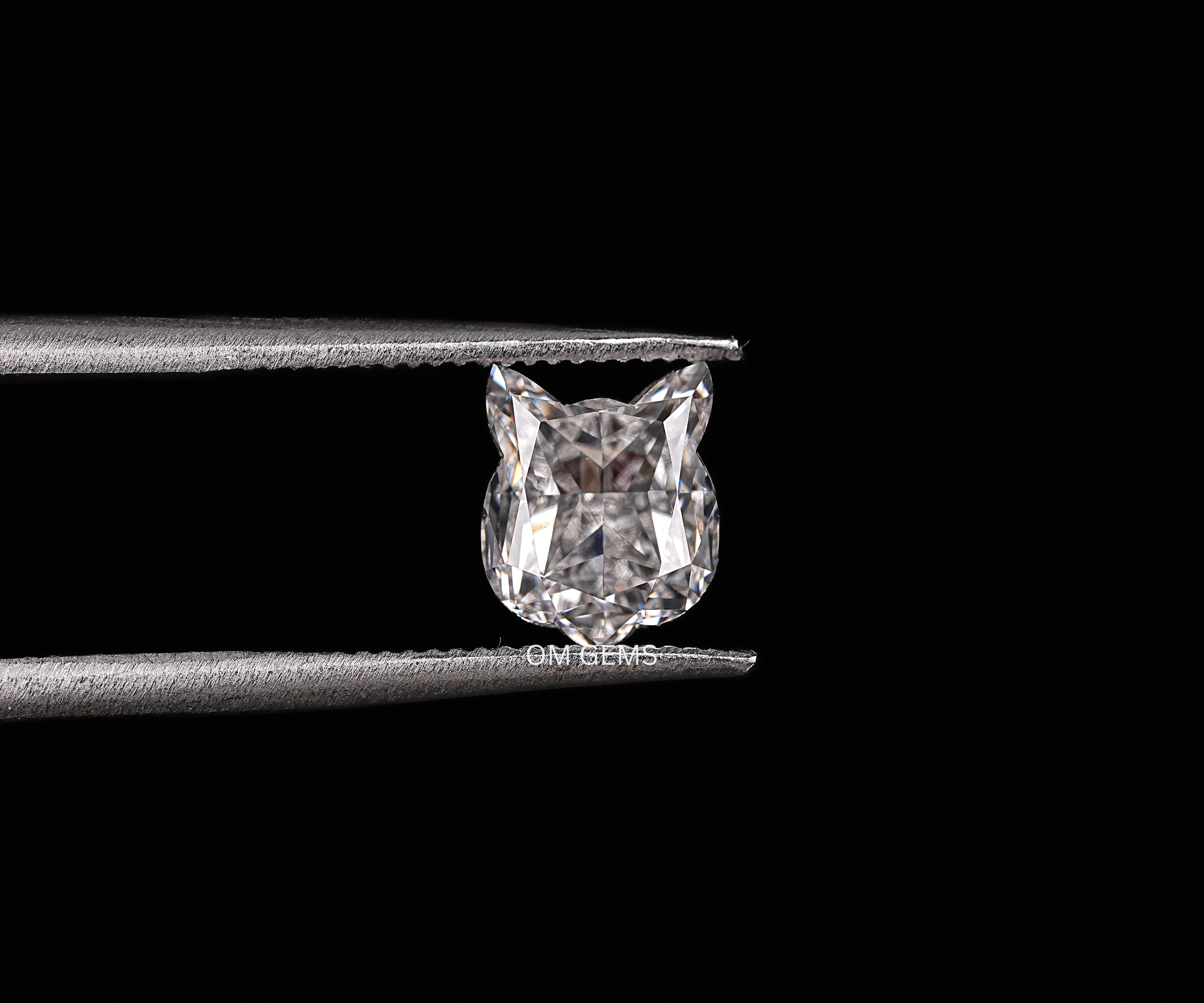 Cat Face Cut Lab Grown Diamond