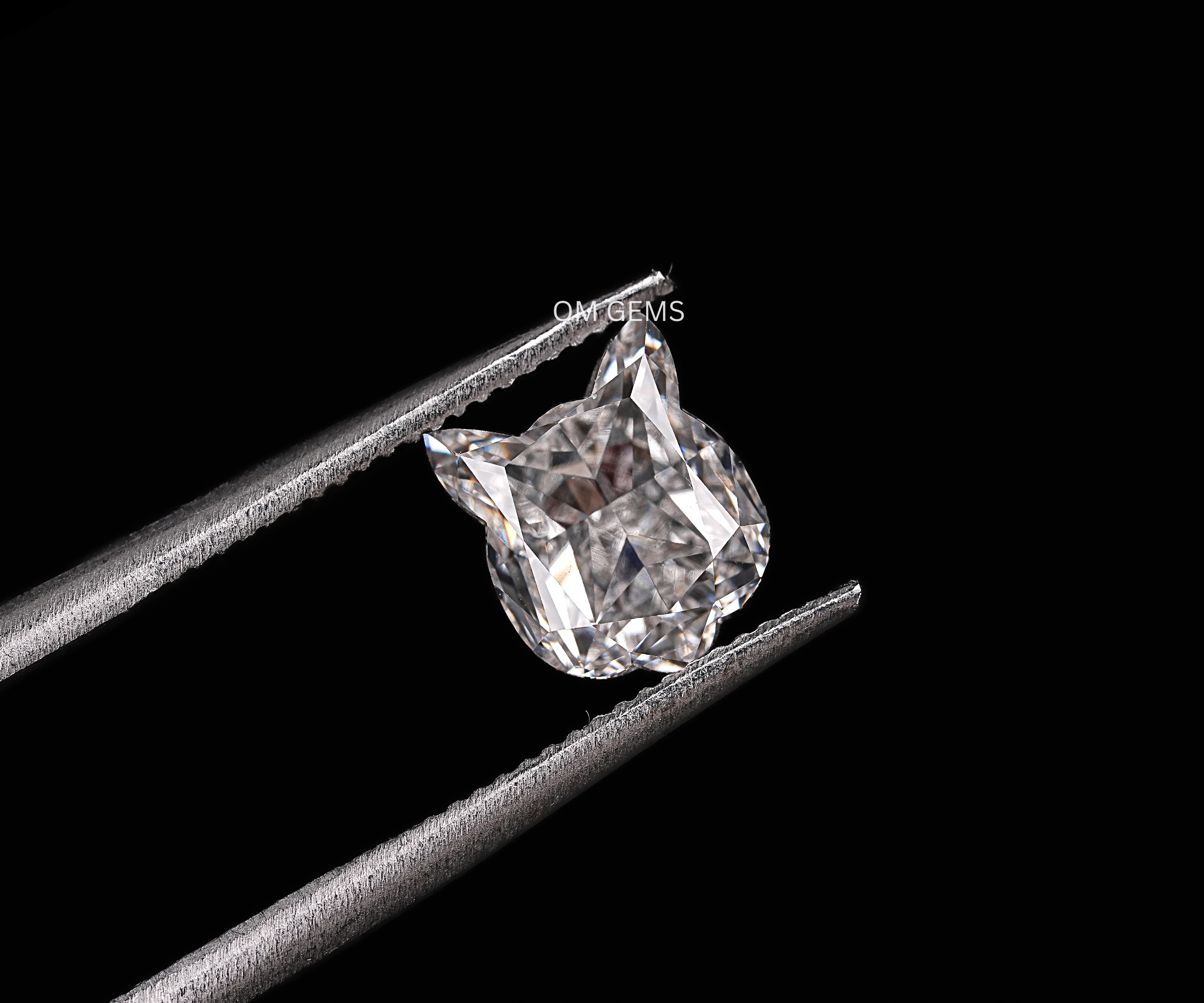 Cat Face Cut Lab Grown Diamond