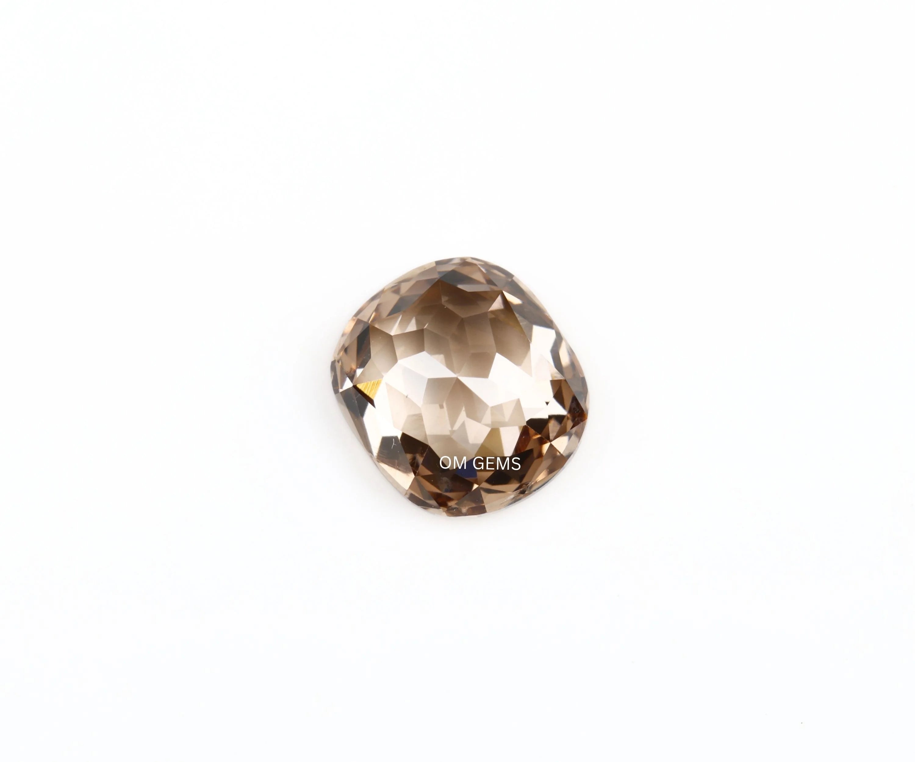 Champagne Cushion Cut Lab Grown Diamond